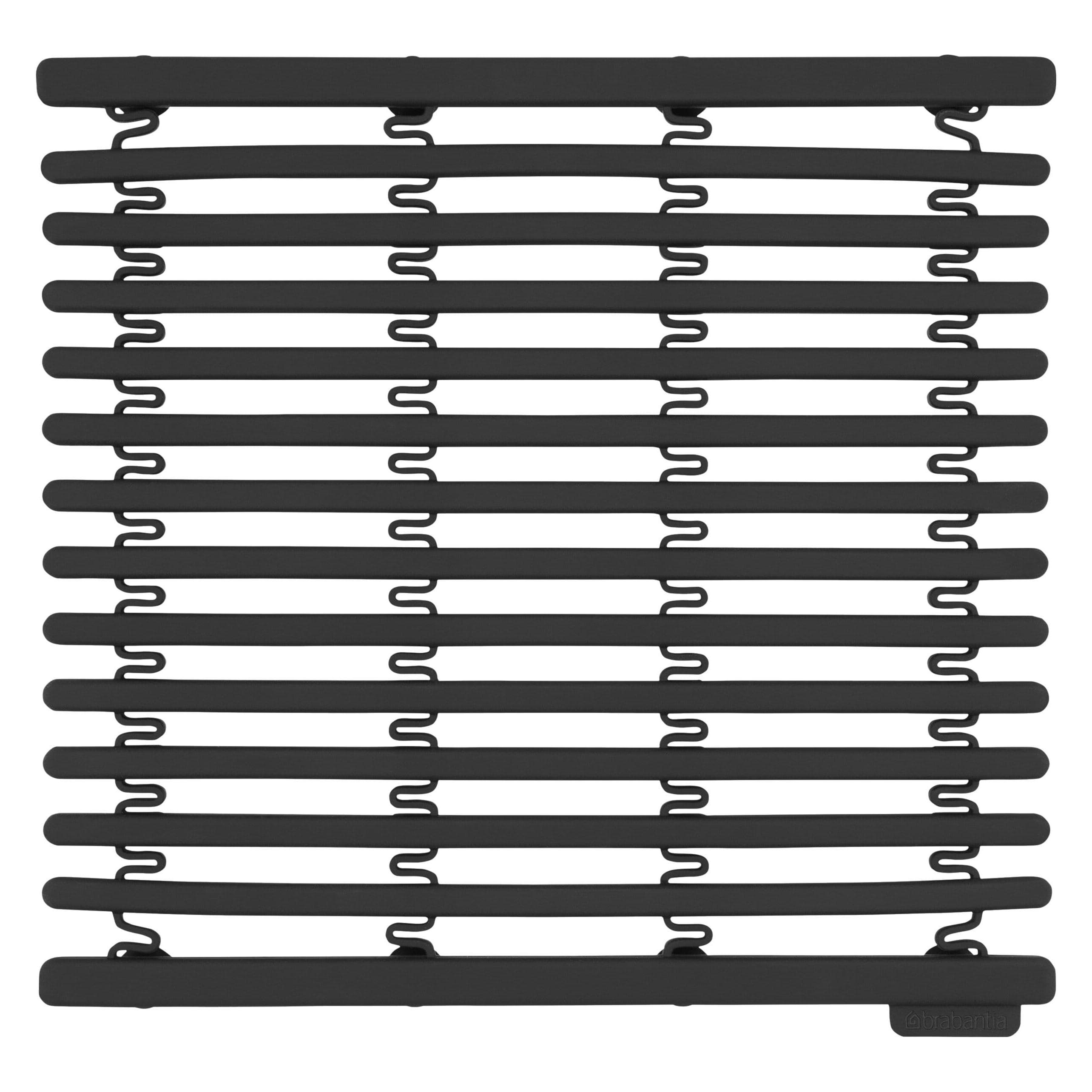 Brabantia Abtropfmatte Bodenmatte, Abtropfgestell, Grau
