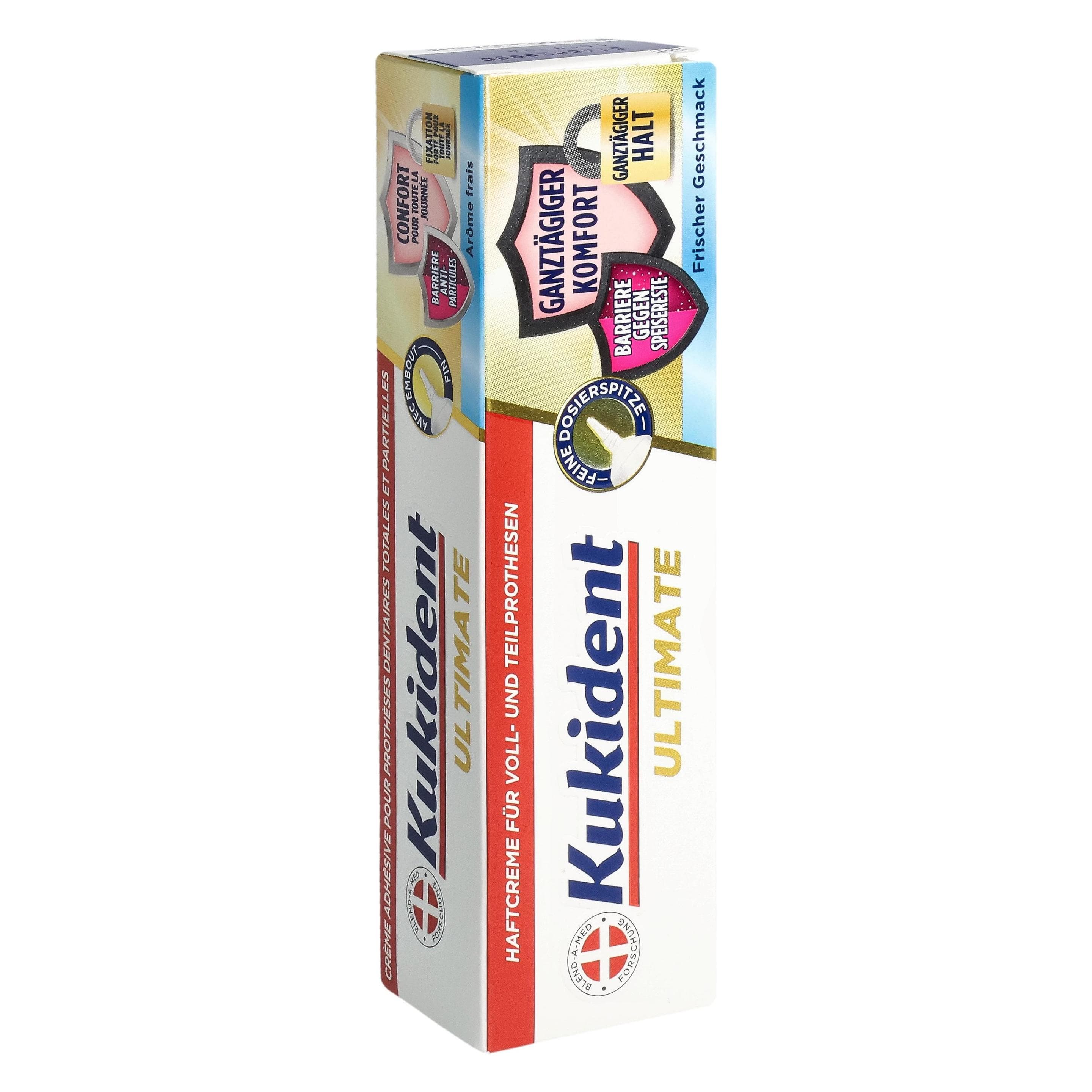 Kukident, Zahnpasta, Ultimate Haftcreme Frischer Geschmack 40gr Haftcreme (40 ml)