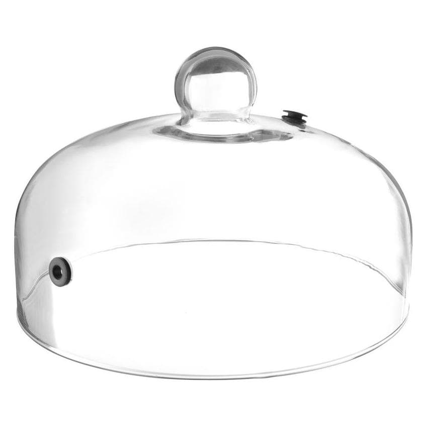 Hendi, Smoker Zubehör, Glasglosche mit Lüftungsöffn. ø130x(H)282 mm Boros