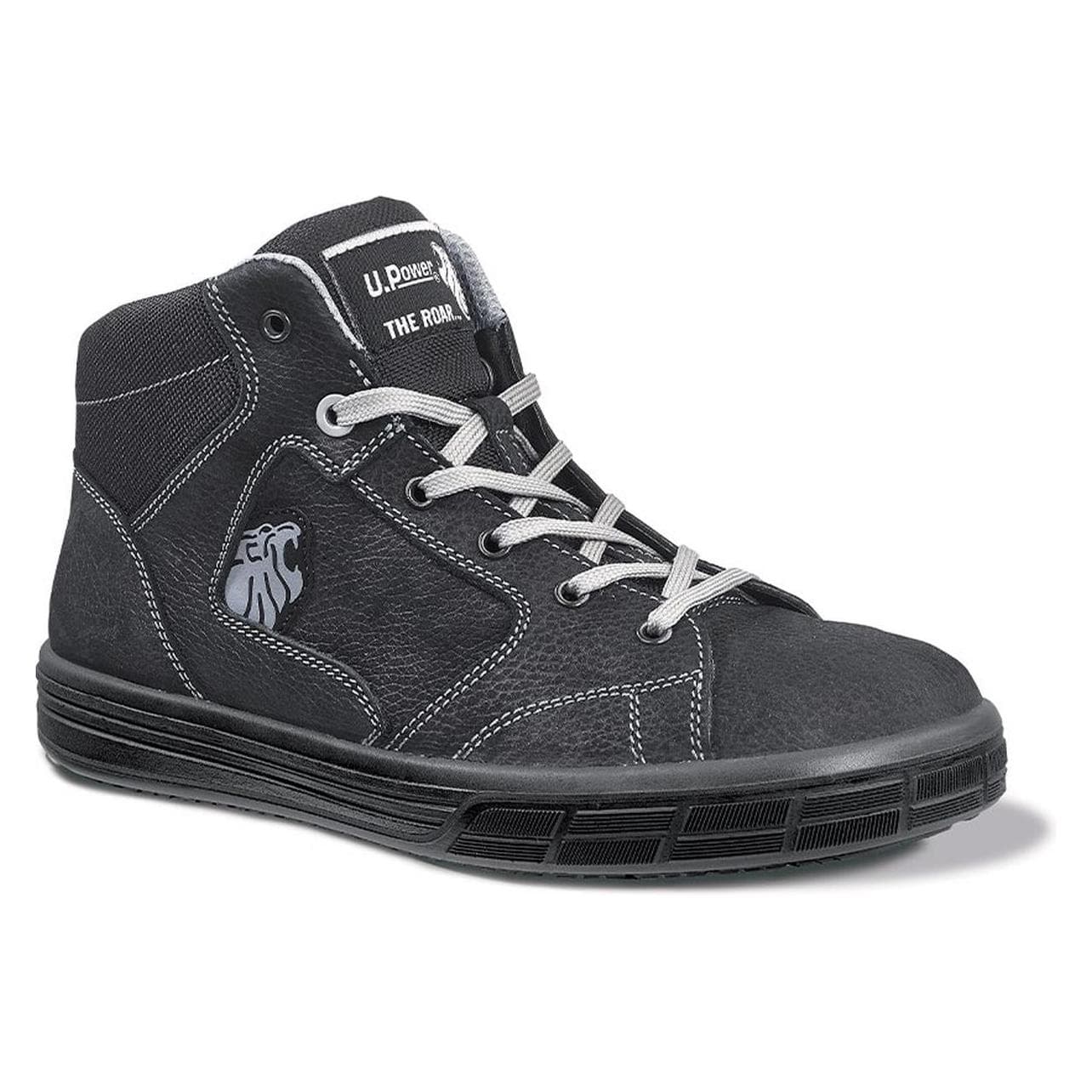 U-Power, Sicherheitsschuhe, Sicherheitsstiefel Lion Grösse 42 schwarz S3 SRC EN ISO 20345 Leder (S3, 42)