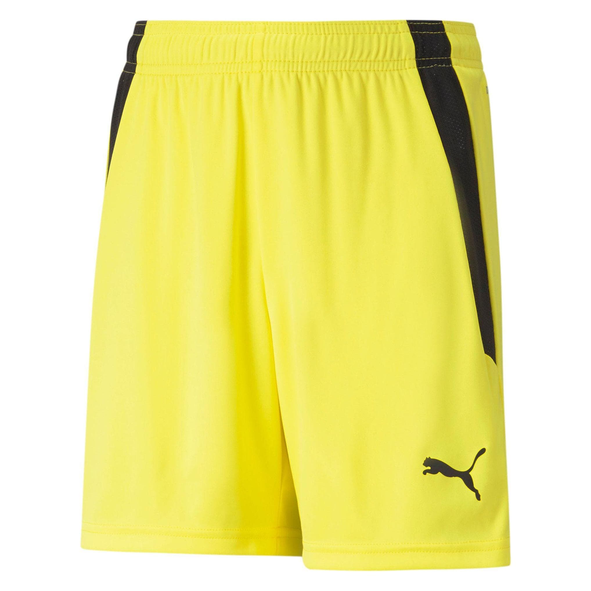 Puma, Jungen, Sporthose, teamLIGA Shorts Jr-704931 (152), Gelb