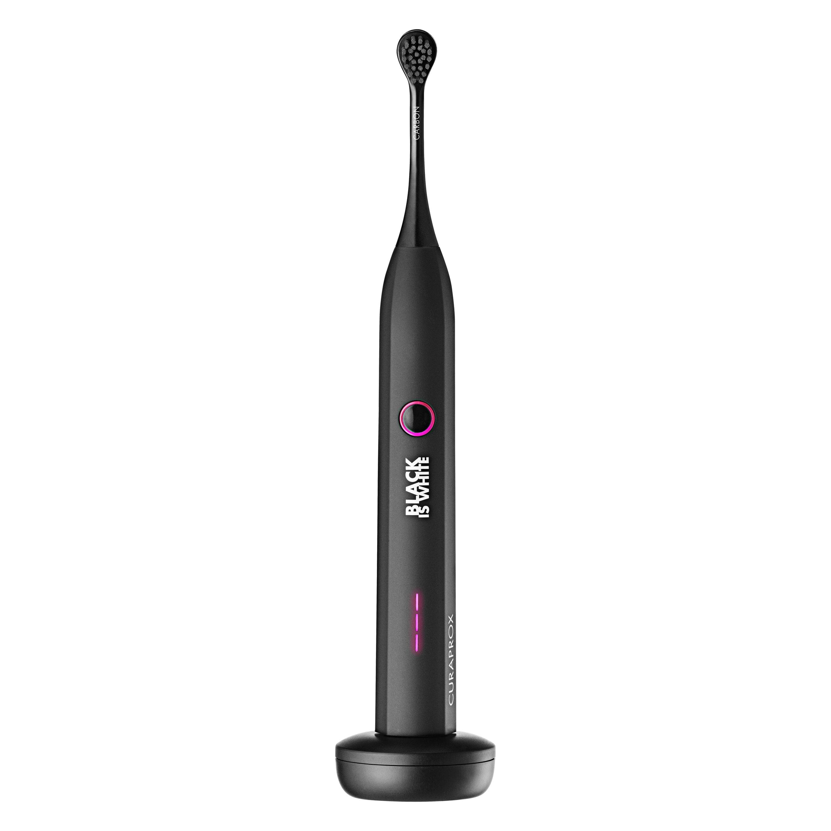 Curaprox, Elektrische Zahnbürste, Hydrosonic Black is White