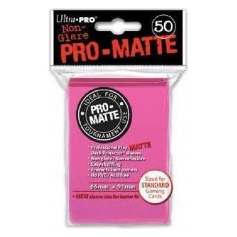 Ultra Pro Bright Pink PRO-Matte Standard
