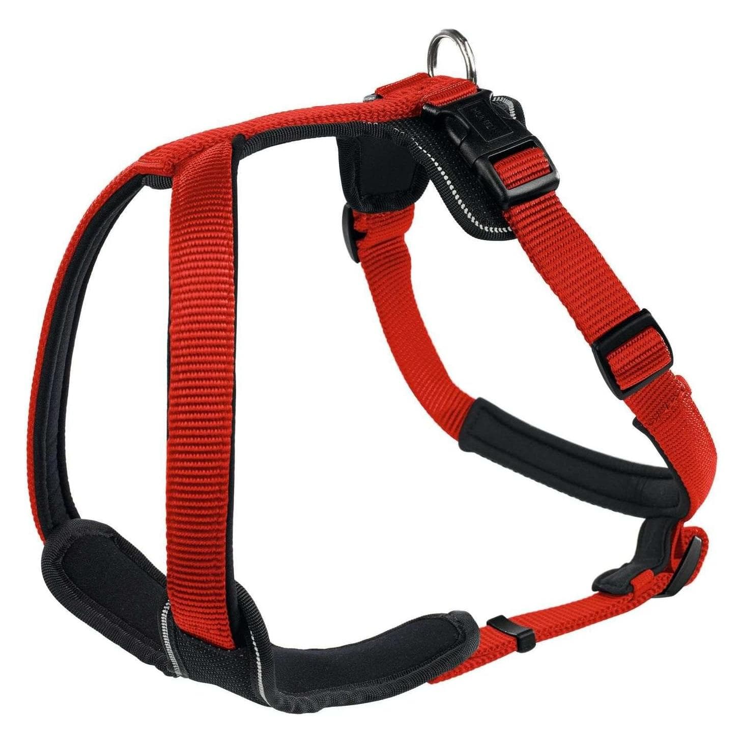 Hunter Geschirr NeoprenNylon (M, Hund, Allgemein, Hundesport), Halsband + Leine
