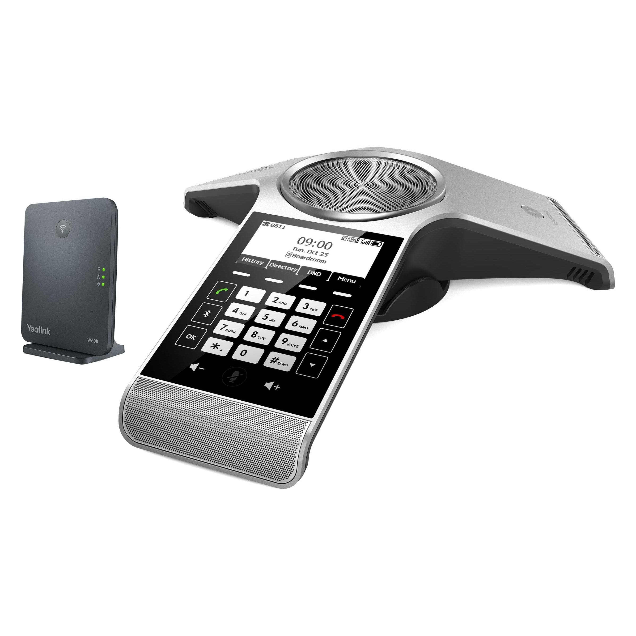 Yealink CP930W-Base SIP Konferenztelefon, Telefon, Silber