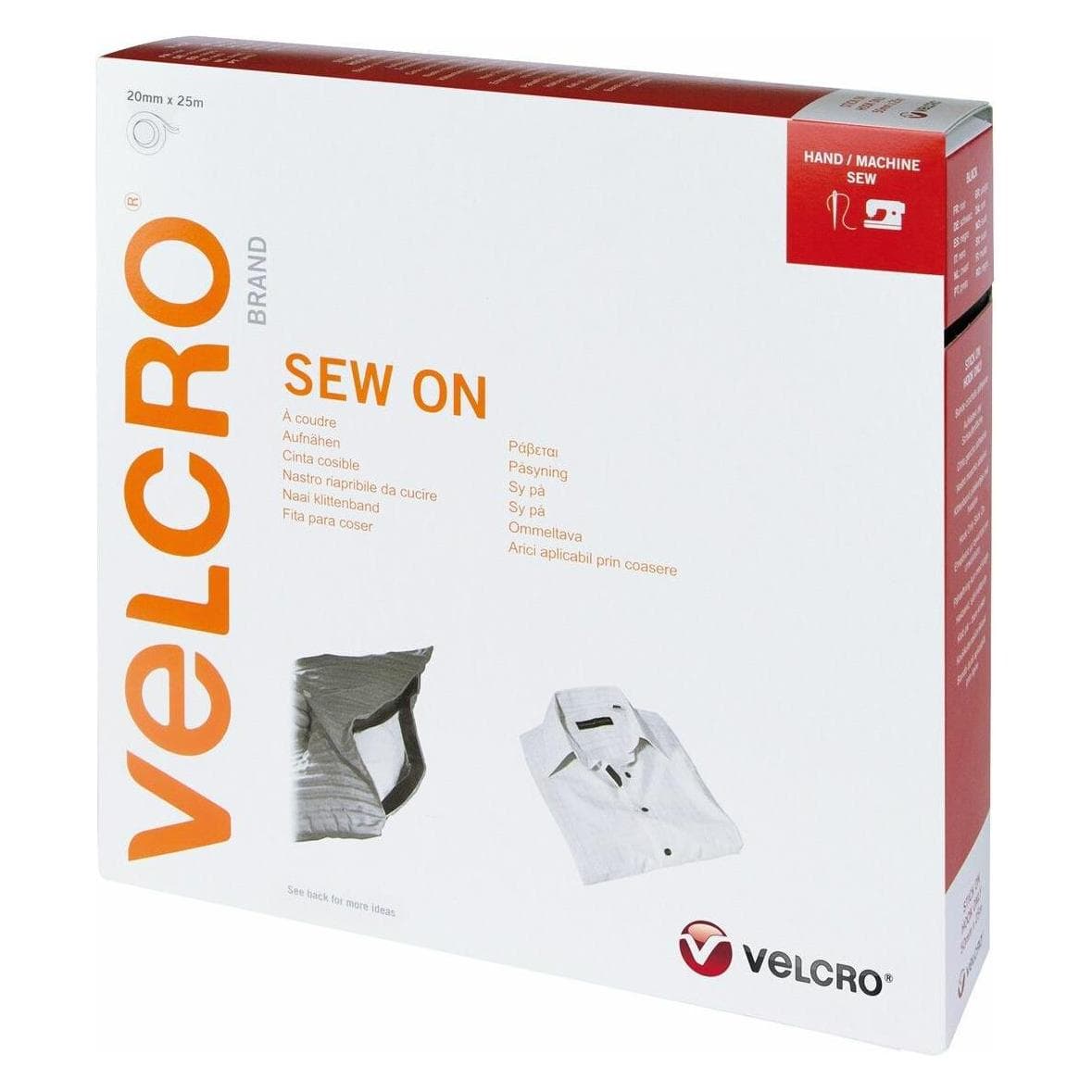 Velcro brand, Klettband, Klettband für Textilien (20 mm, 0.34 kg)