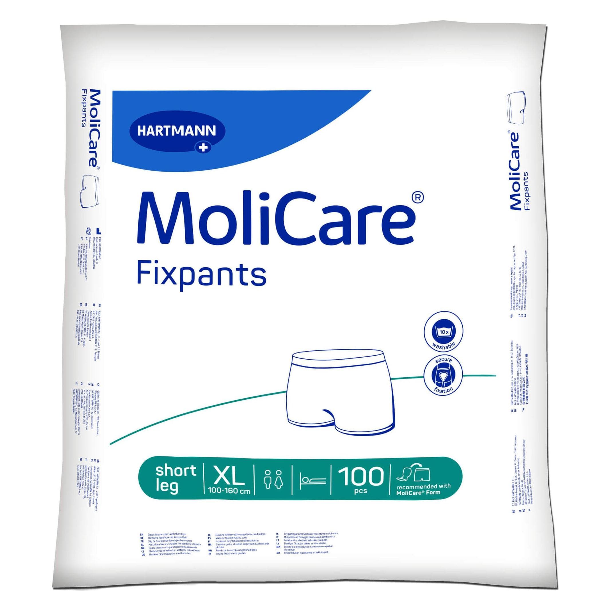 Hartmann, Inkontinenzhygiene, Molicare Fixpants Gr. XL, 100 Stück Fixierhosen PZN 12543846 zur Fixierung aller Inkontinenzeinlage (100x)