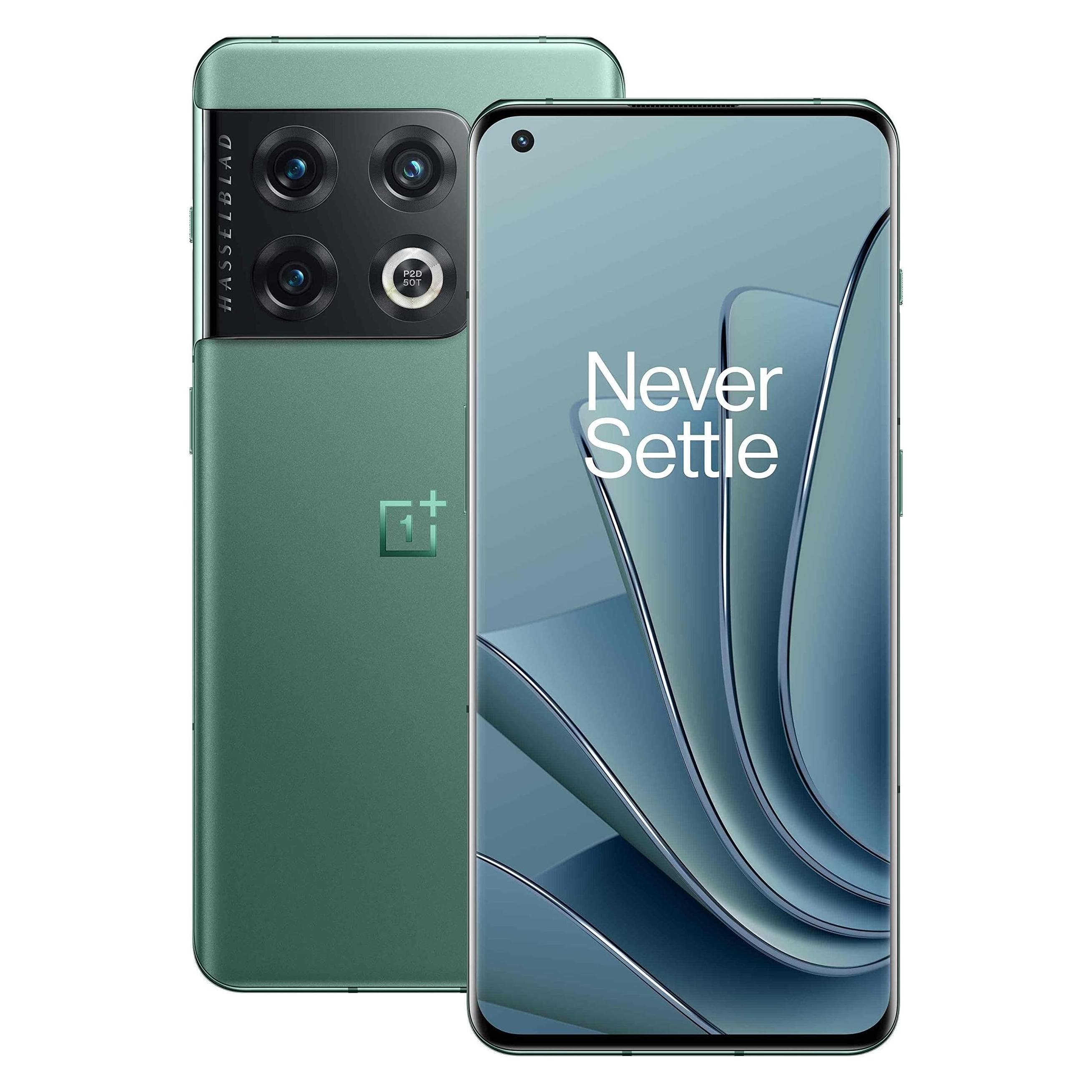 OnePlus 10 Pro (256 GB, Emerald Forest, 6.70", Dual SIM, 5G), Smartphone, Grün