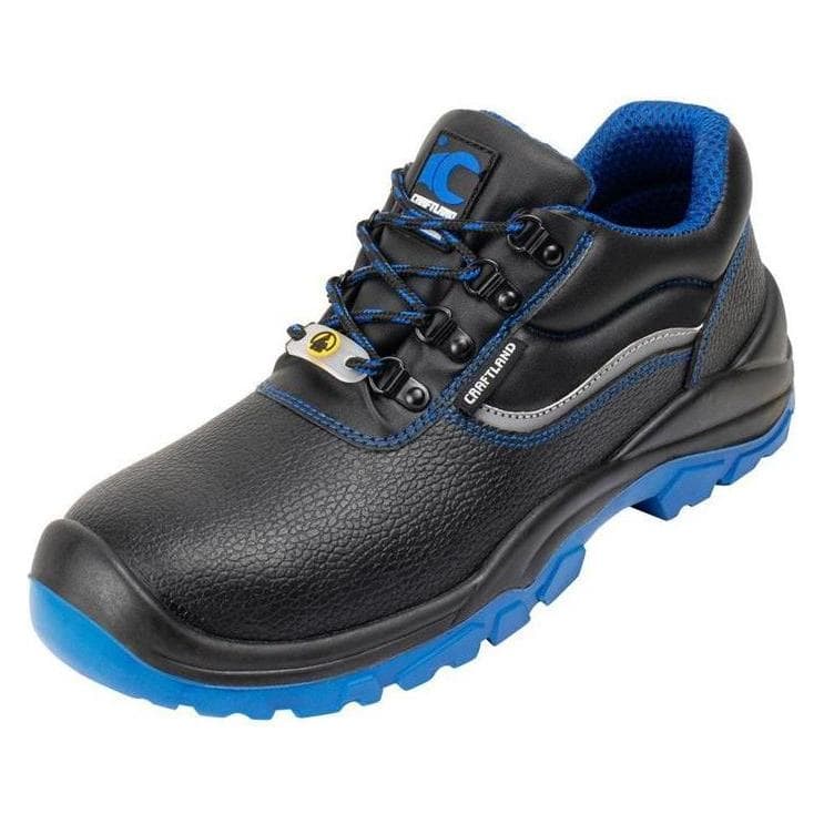 Feldtmann, Sicherheitsschuhe, Sicherheitsschuh NAUEN Gr.41 W.10,5 schwarz/blau S3 FO SR ESD EN20345 CRAFTLAND (S3, 41)