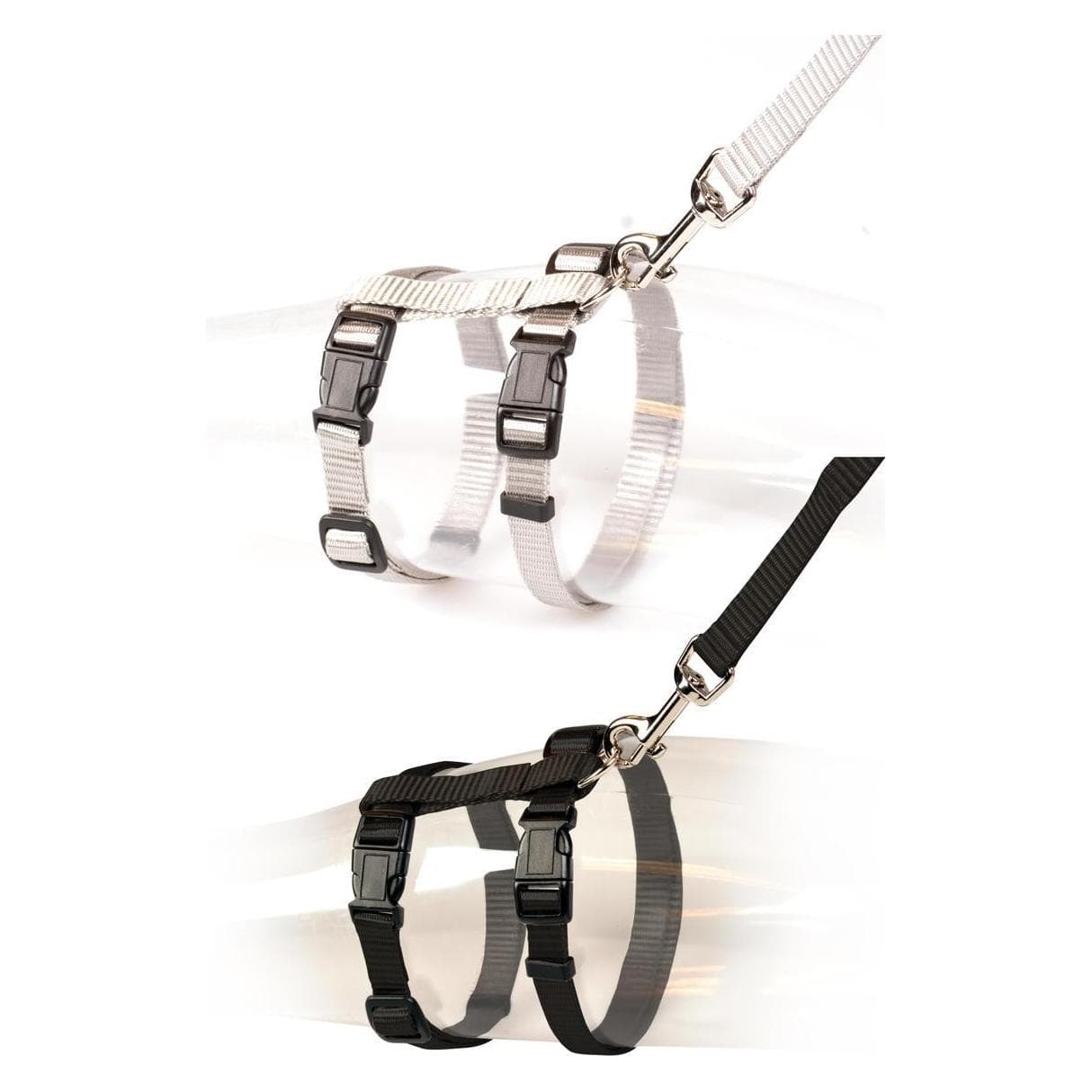 2x EBI Katze gross Spazierset (Katze, Allgemein), Halsband + Leine