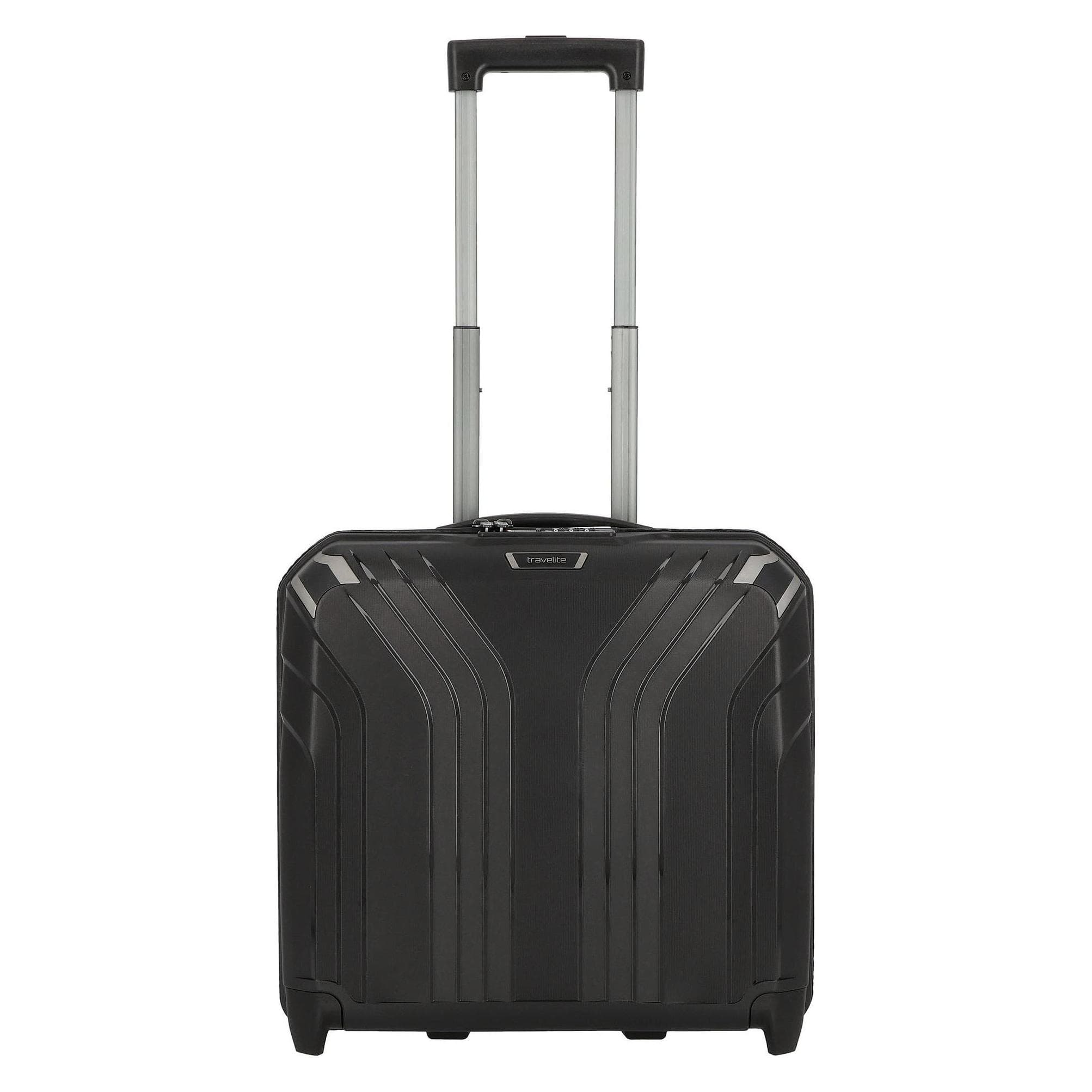 Travelite Pilotenkoffer Elvaa Businesswheeler, Koffer, Schwarz