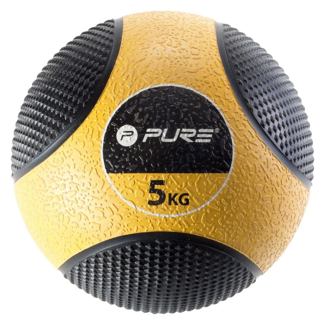Pure2improve, Medizinball, (5 kg, 200 mm)