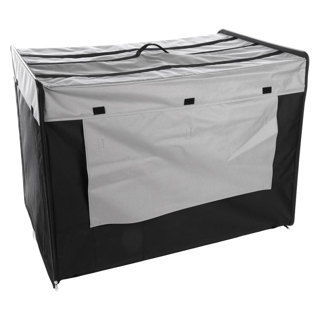 Flamingo SMART Top PLUS Hundebox schwarz-grau 109x71x81cm (Hund), Tiertransport