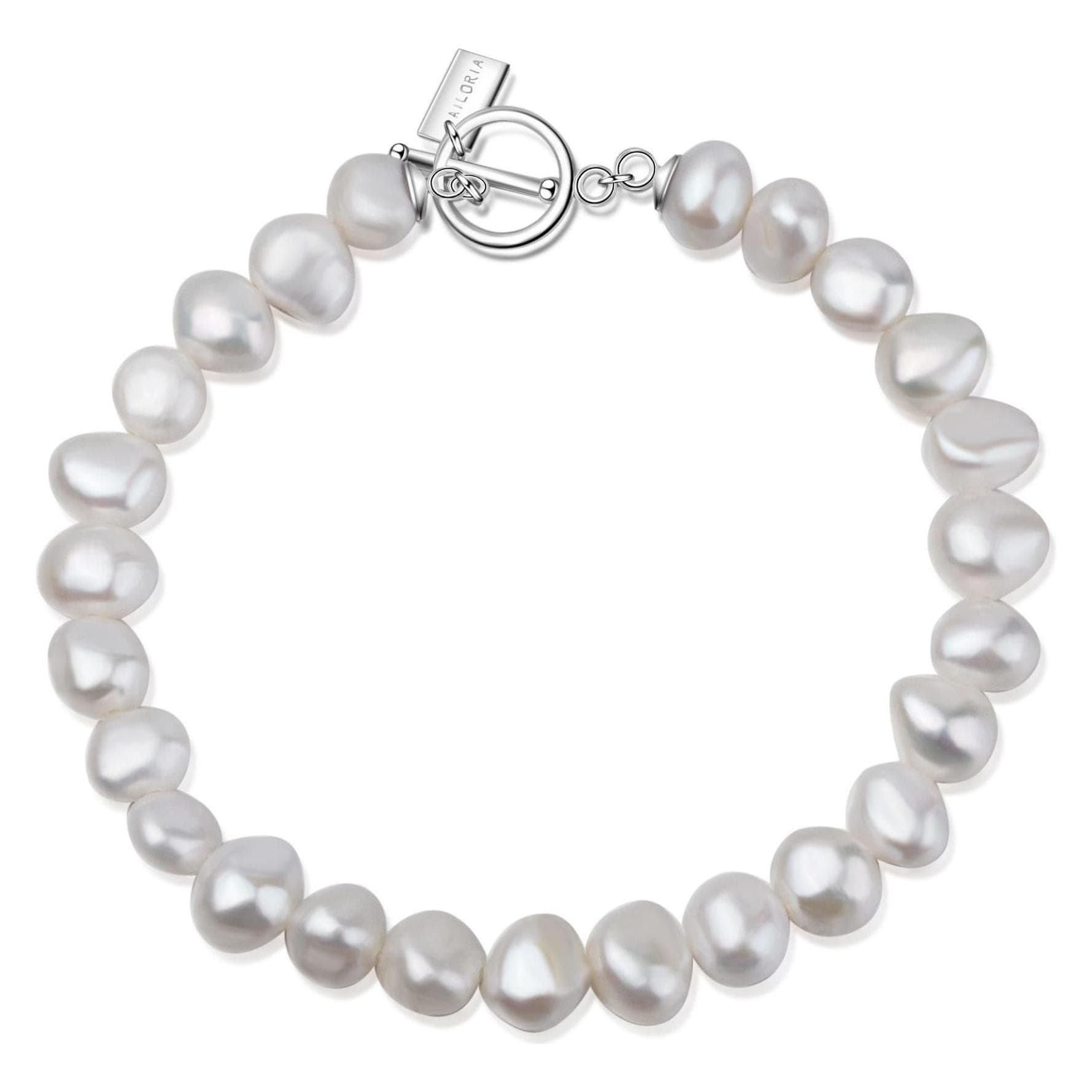 Ailoria, Armschmuck, Menoa, (21 cm, Silber)