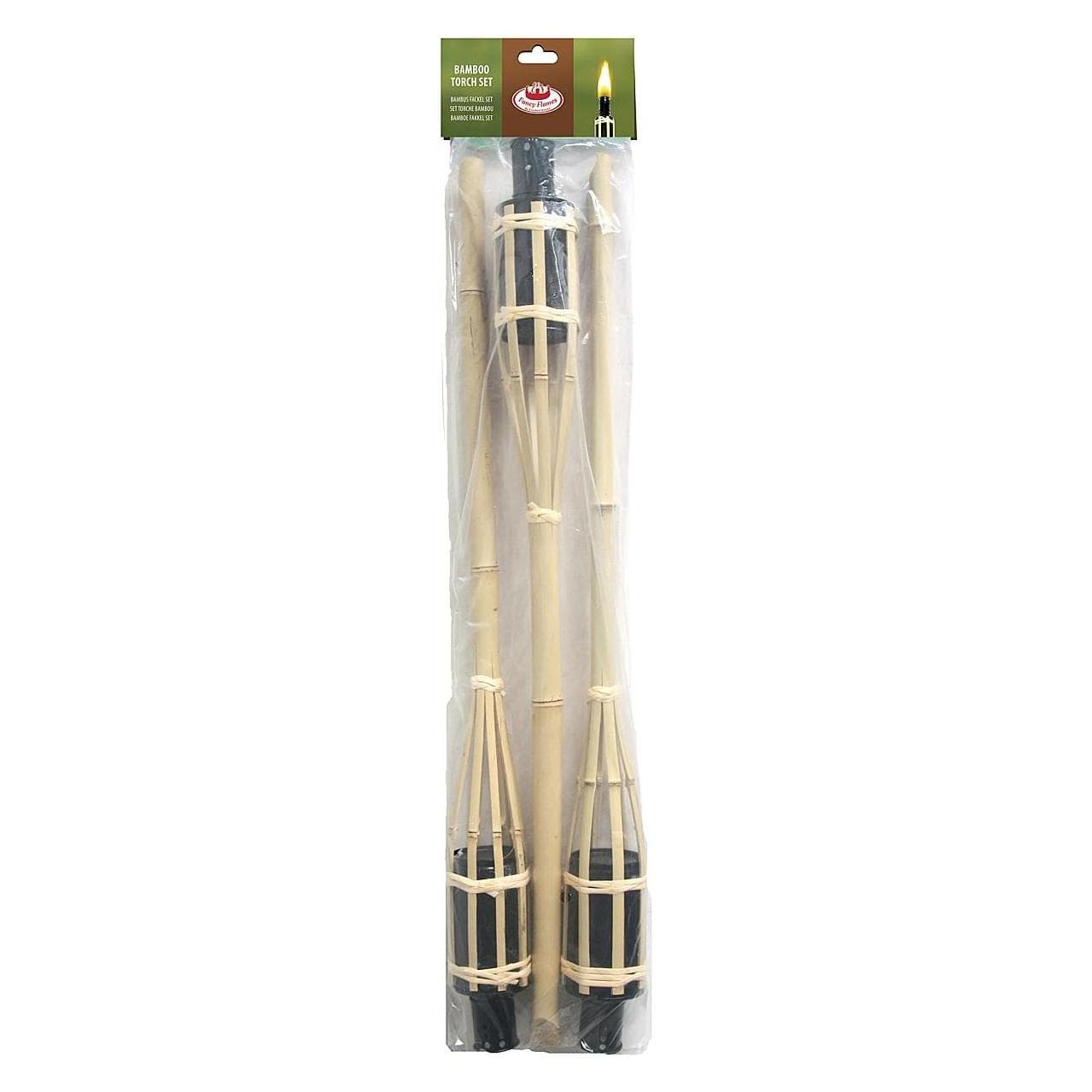 Esschert Design, Fackel, Bambusfackel, 3er Set