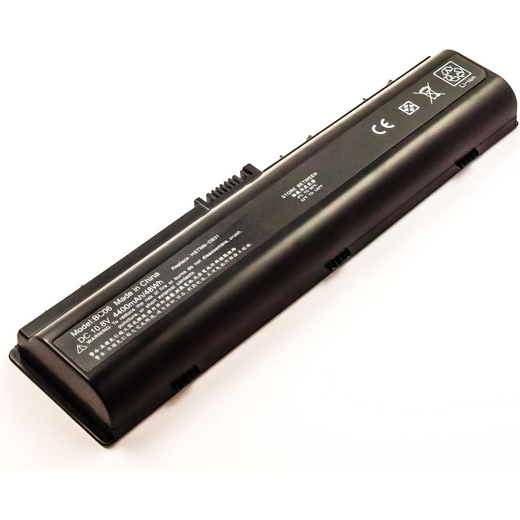 AGI 42480 - Akku - Akku 4.400 mAh 10,8 V (4400 mAh), Notebook Akku, Schwarz