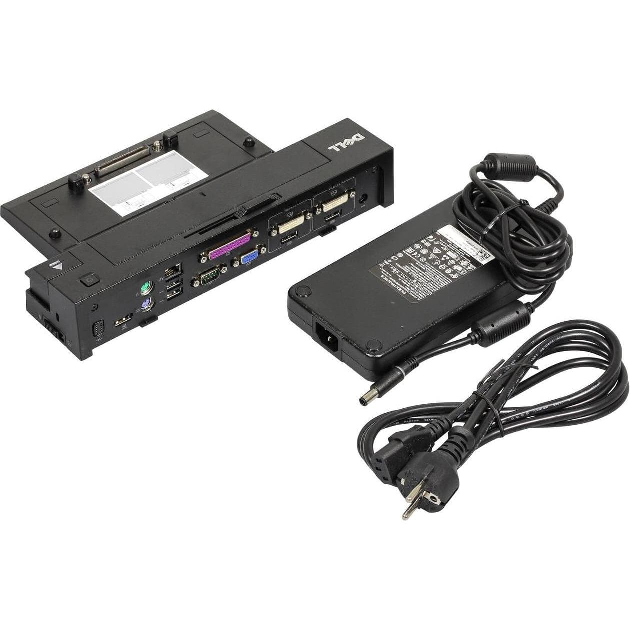 Dell 452-11510 (Docking Port, 1 Port), Dockingstation + USB Hub, Schwarz