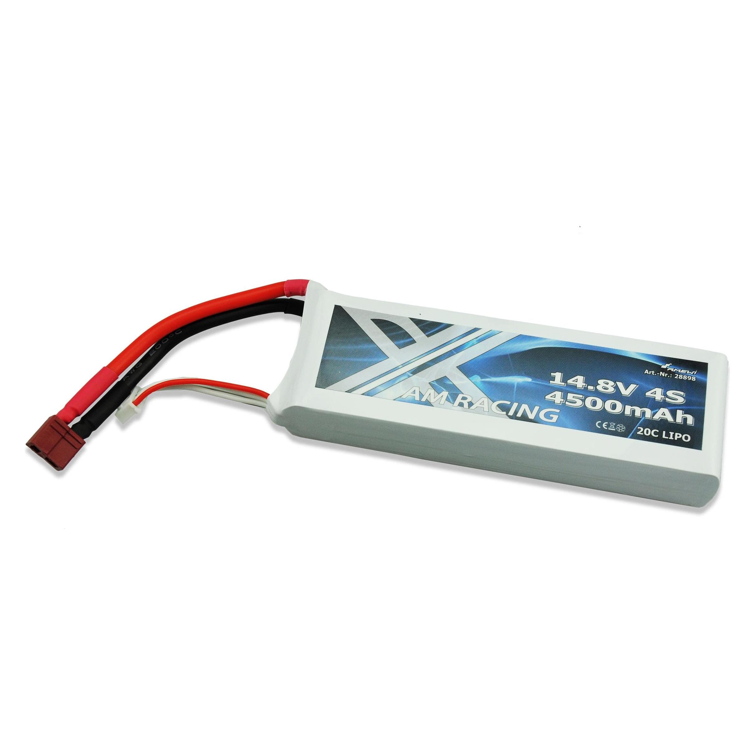 Amewi Akku 4S 14,8V 4500mAh 20C Hardcase, DEANS (4500 mAh, 14.80 V)