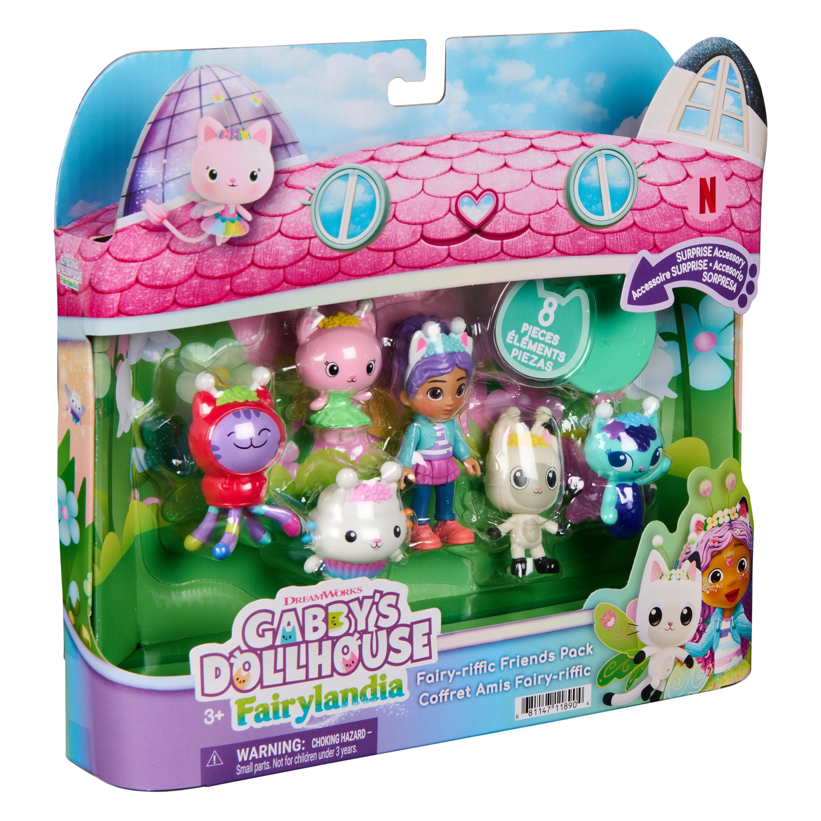Gabby's Dollhouse GAB playset Fairy friends