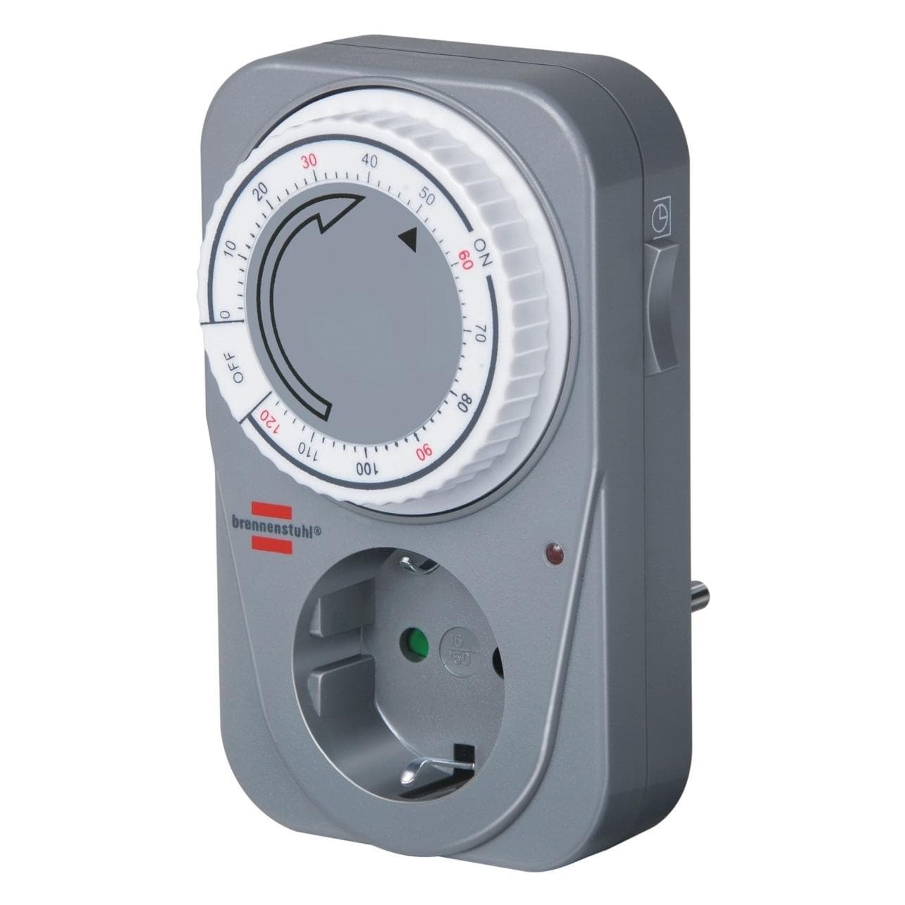 Brennenstuhl, Zeitschaltuhr, Mechanischer Countdown Timer MC 120 1506590