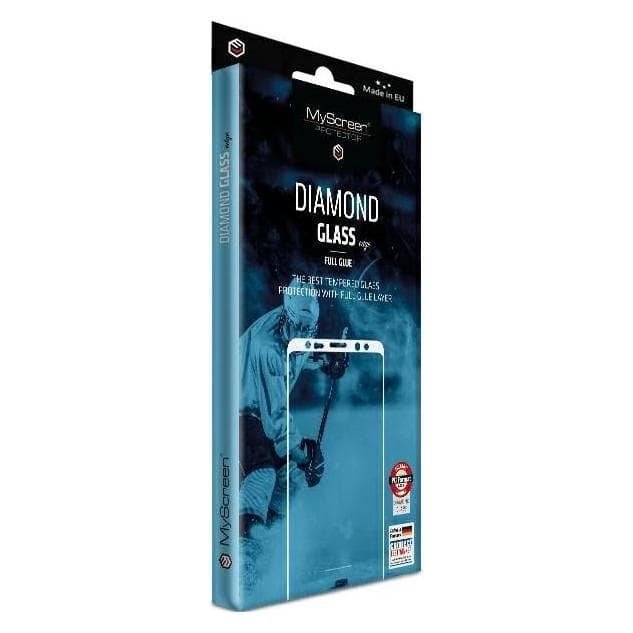 MyScreen Protector Diamond Glass Edge Full Glue (1 Stk., Apple iPhone 11 Pro Max, Apple iPhone XS Max), Smartphone Schutzfolie, Schwarz