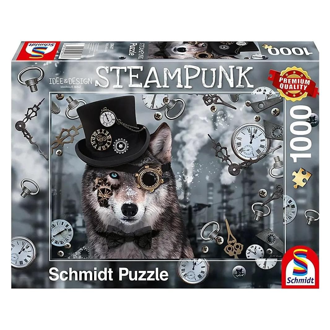 Schmidt Spiele Steampunk Wolf (1000 Teile)