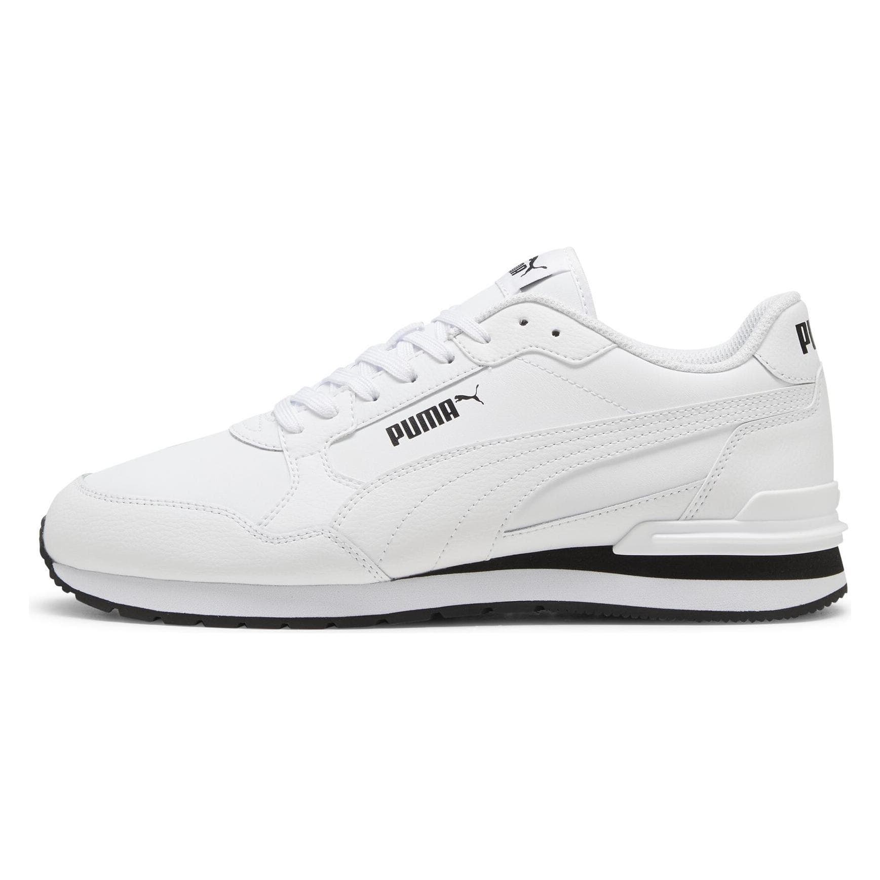Puma, Herren, Sneakers, ST Runner v4 L, Weiss, Schwarz, (45)