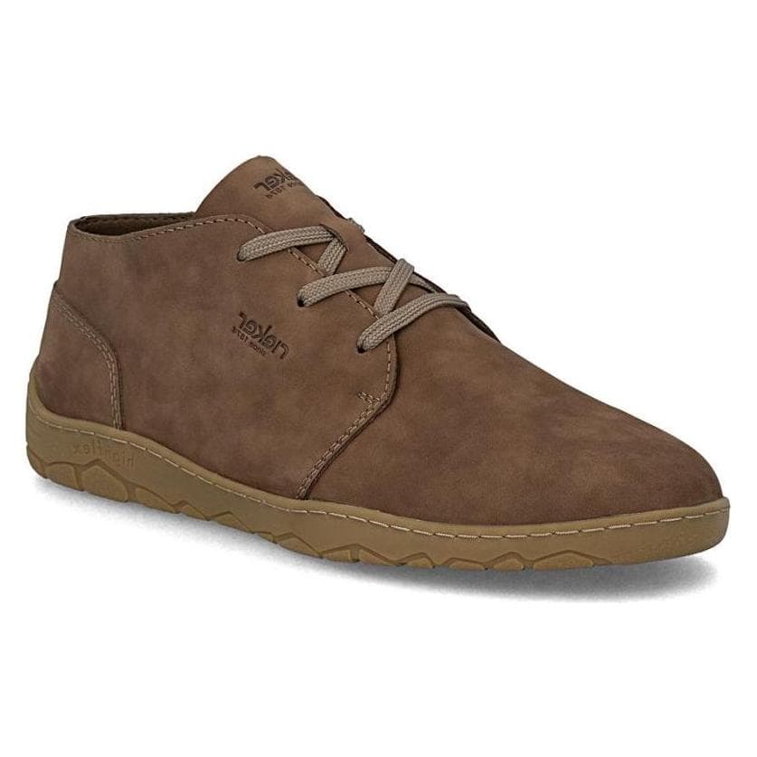 Rieker, Herren, Halbschuhe, 08301-24 men's brown leather shoes, Braun, (42)
