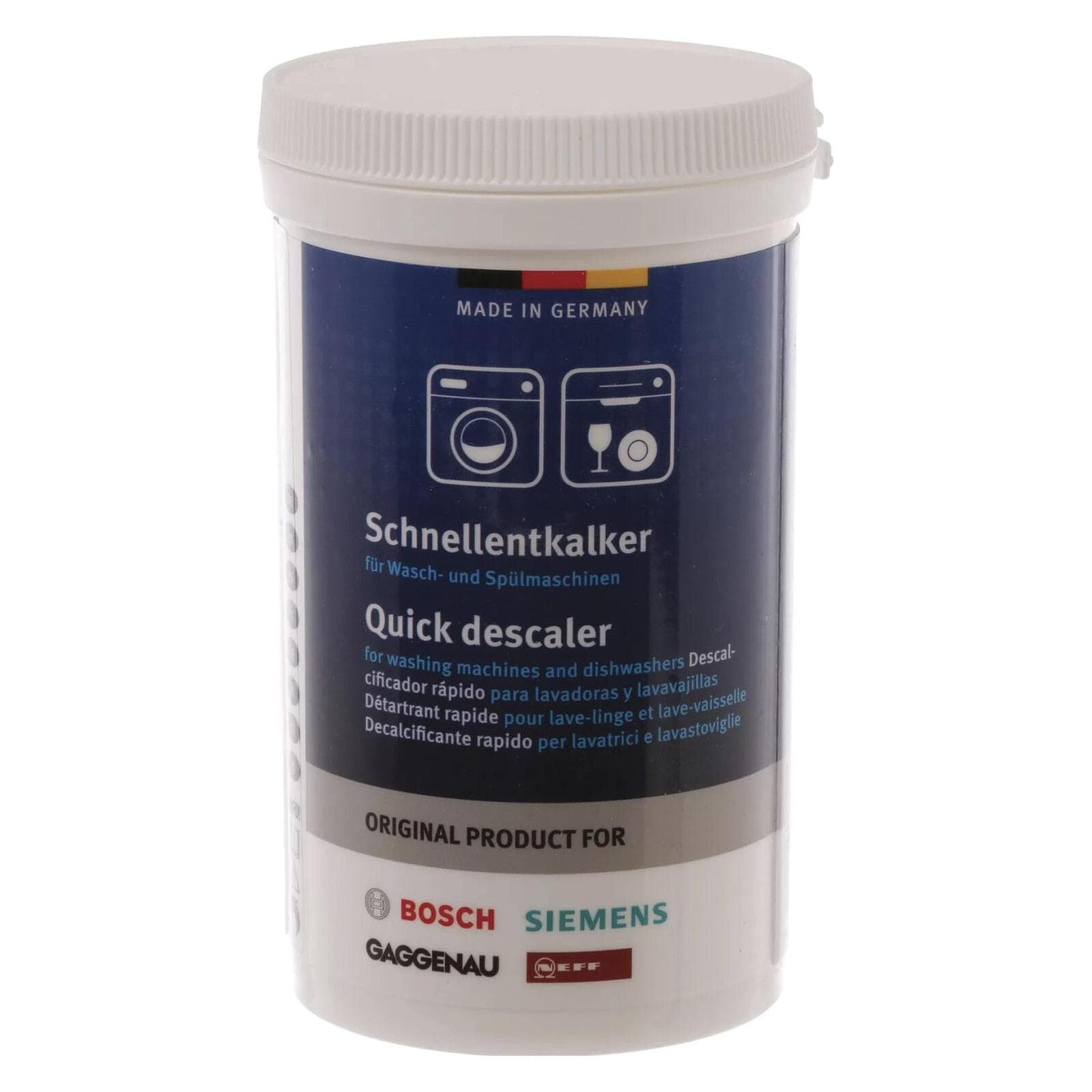 Siemens Schnellentkalker, Entkalker