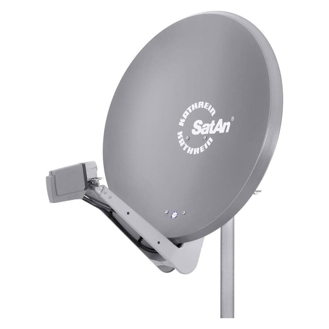 Kathrein Cas (Parabolantenne, 38.60 dB), SAT Spiegel + SAT Antennen, Grau