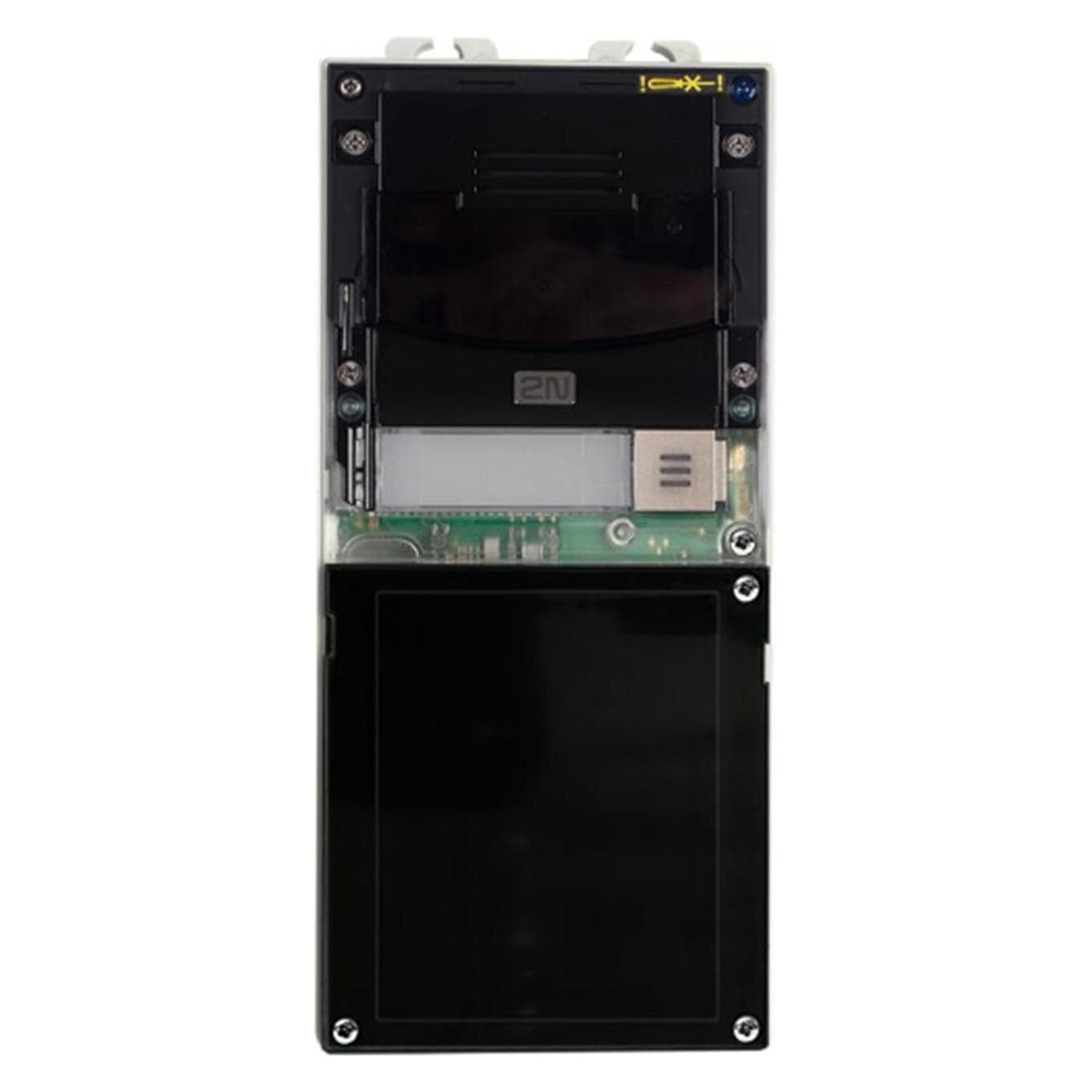2N, Klingel + Türsprechanlage, IP Türstation IP Verso Haupteinheit ohne Kamera schwarz (Bluetooth, Ethernet)
