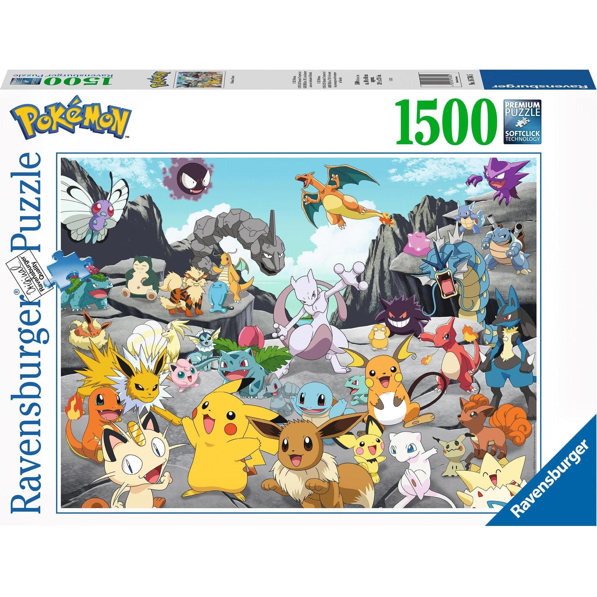 Ravensburger Pokémon Classics (1500 Teile)