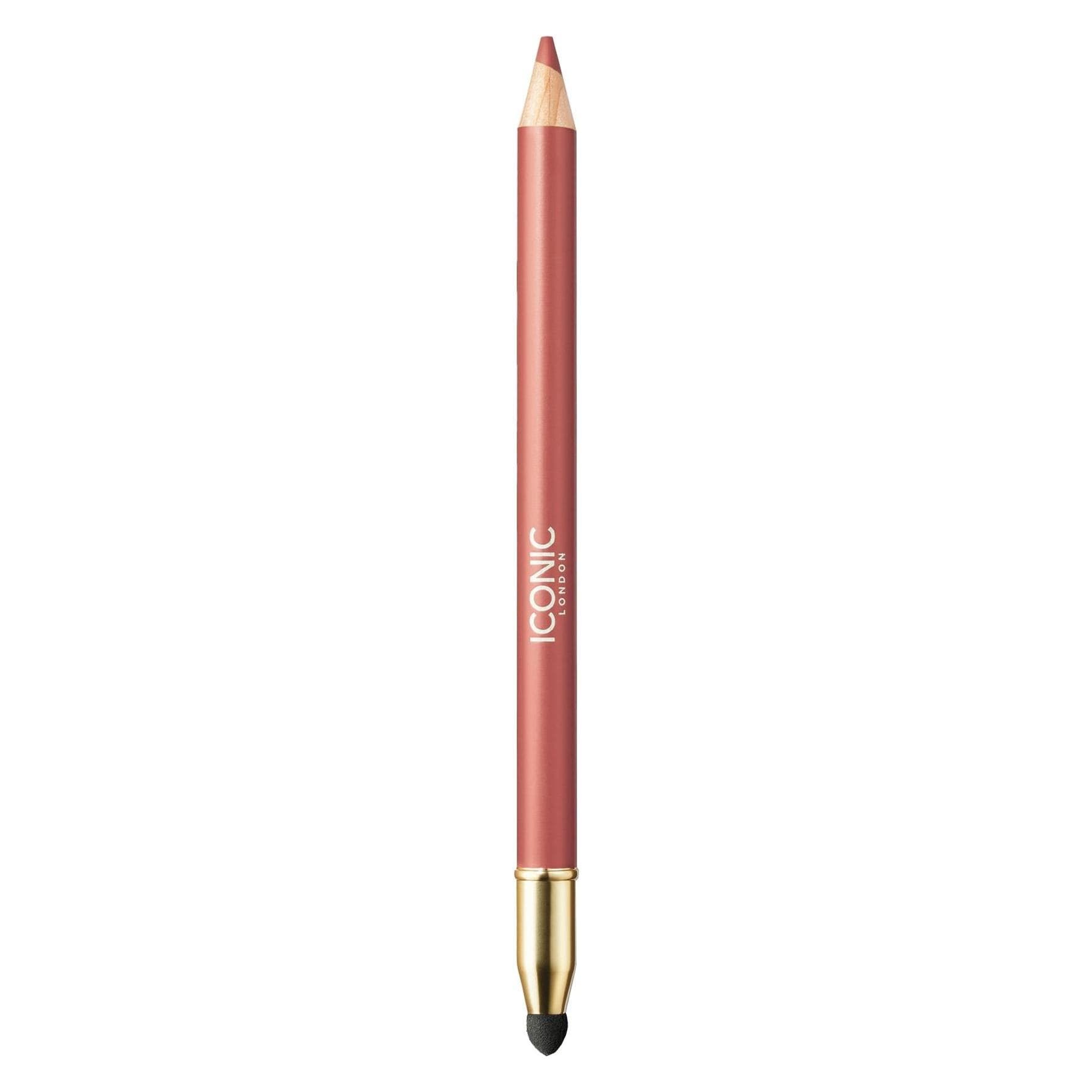 Iconic London, Lipliner, Fuller Pout Sculpting Lip Liner Blendable Dual Ended (Nude, Rosaton)