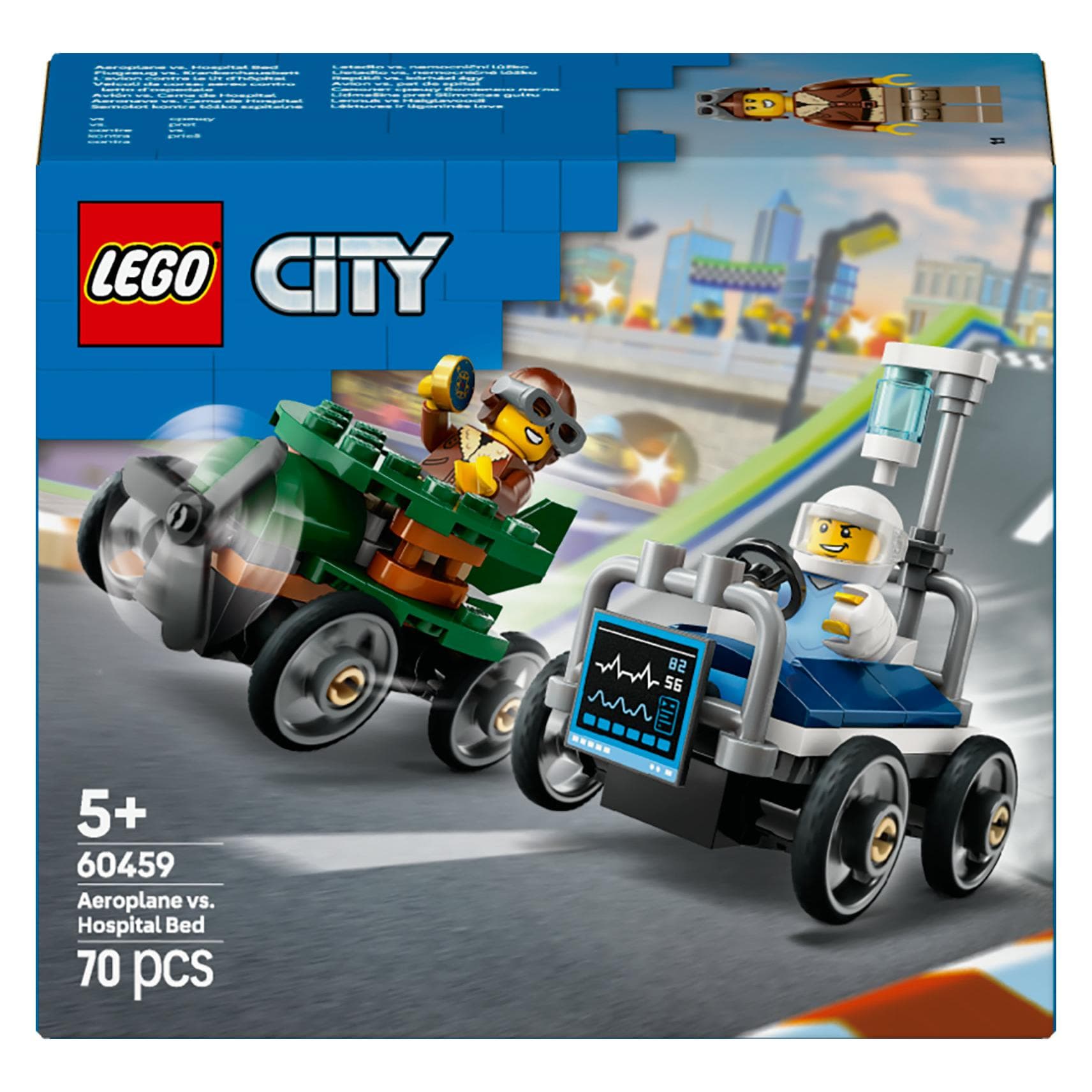 LEGO Flugzeug vs. Krankenhausbett (LEGO City)