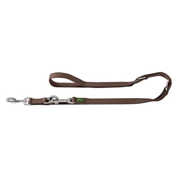 Hunter Verstellbare Führleine Extra Long Nylon (Hund), Halsband + Leine