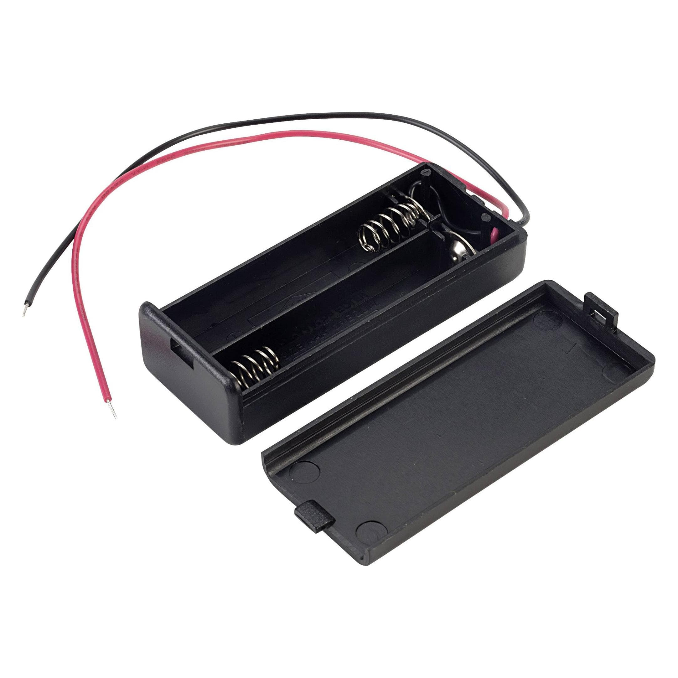 Tru Components Batteriebox, Batterie Zubehör, Schwarz