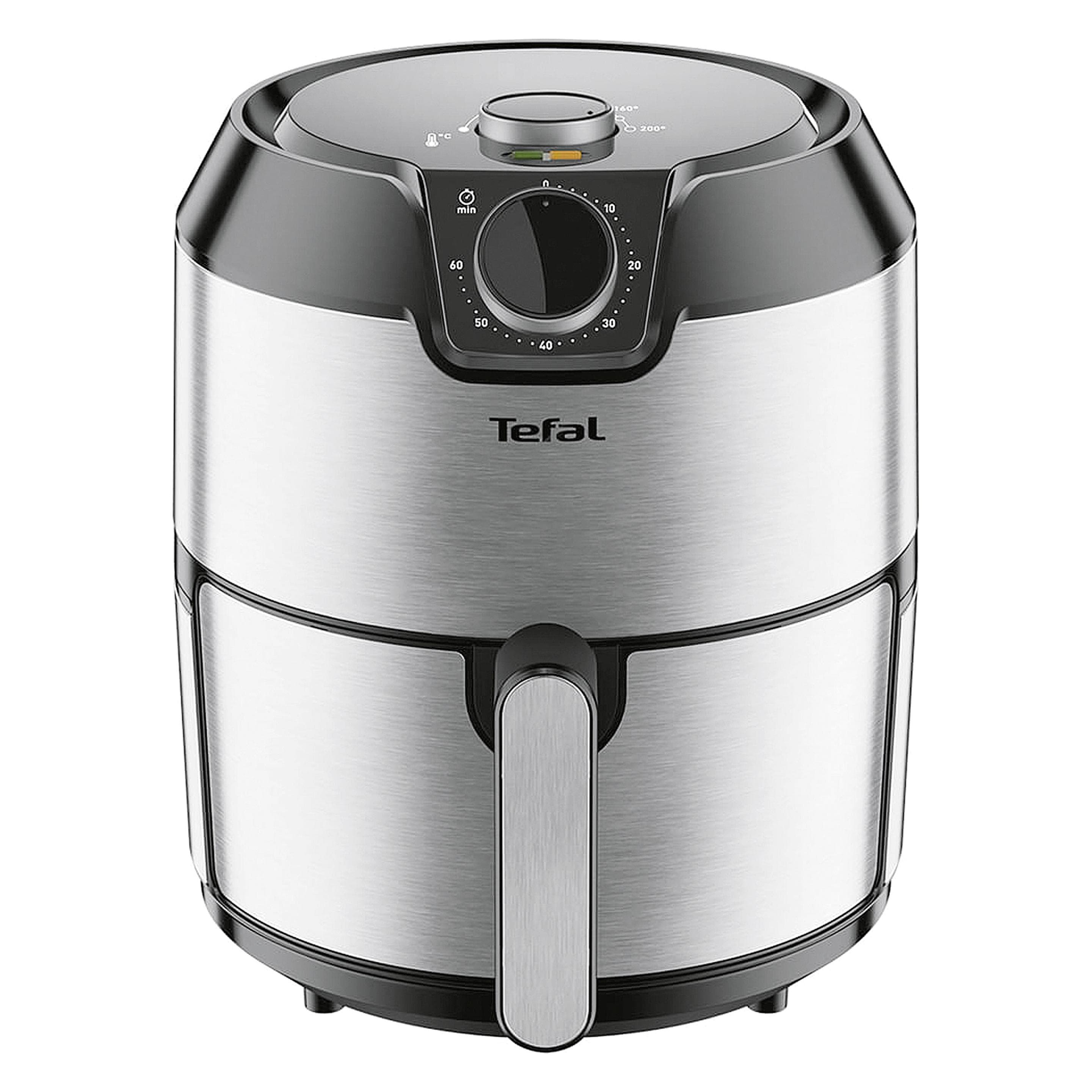 Tefal EY201D, Fritteuse, Silber