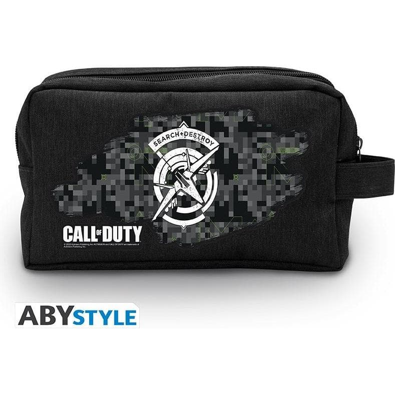 ABYstyle Call of Duty Toilet Bag Search and Destroy, Necessaire, Schwarz