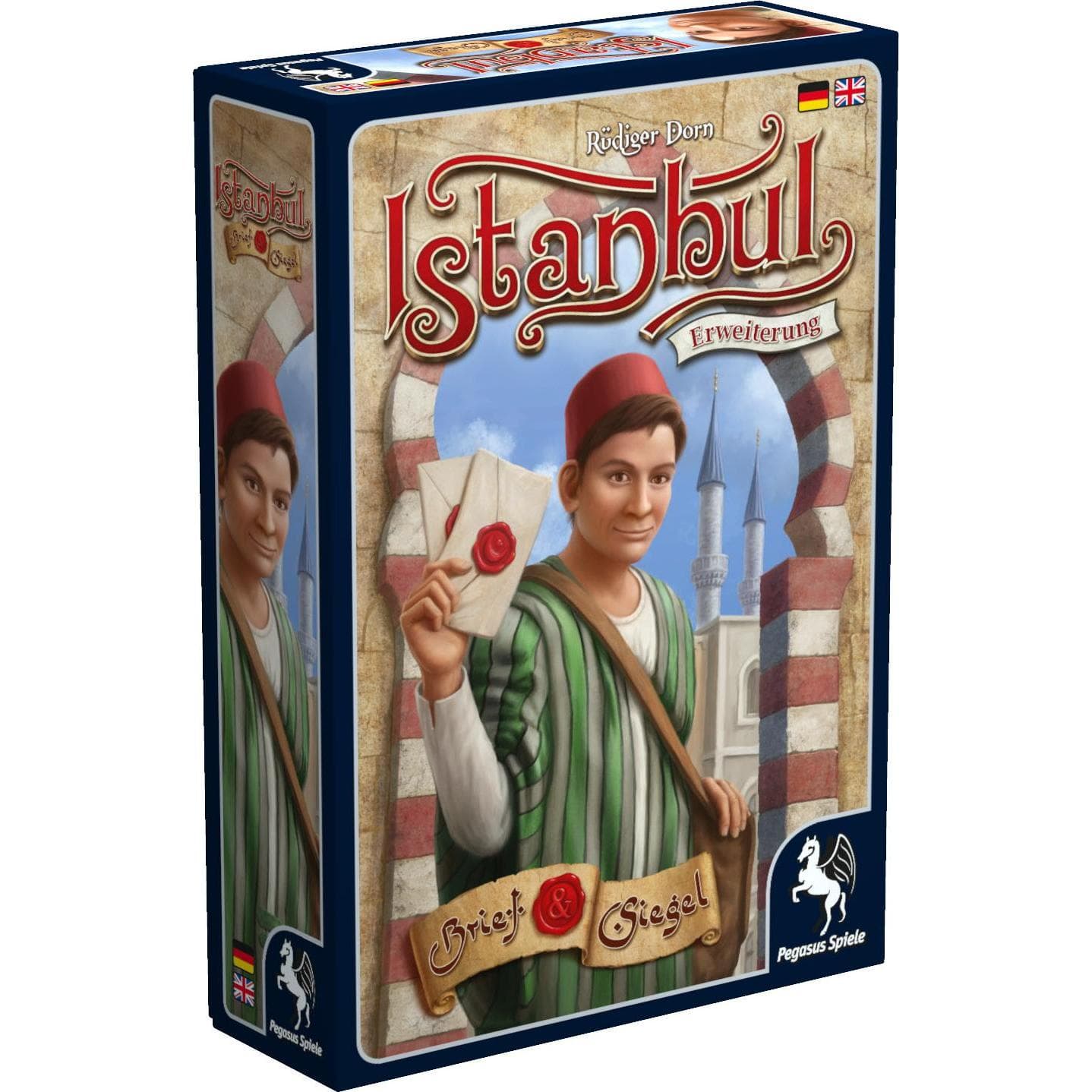 Pegasus Istanbul Brief und Siegel, d Erweiterung, ab 10 Jahren, das Grundspiel wird benötigt (Deutsch, Englisch, 2 - 5 Spieler)
