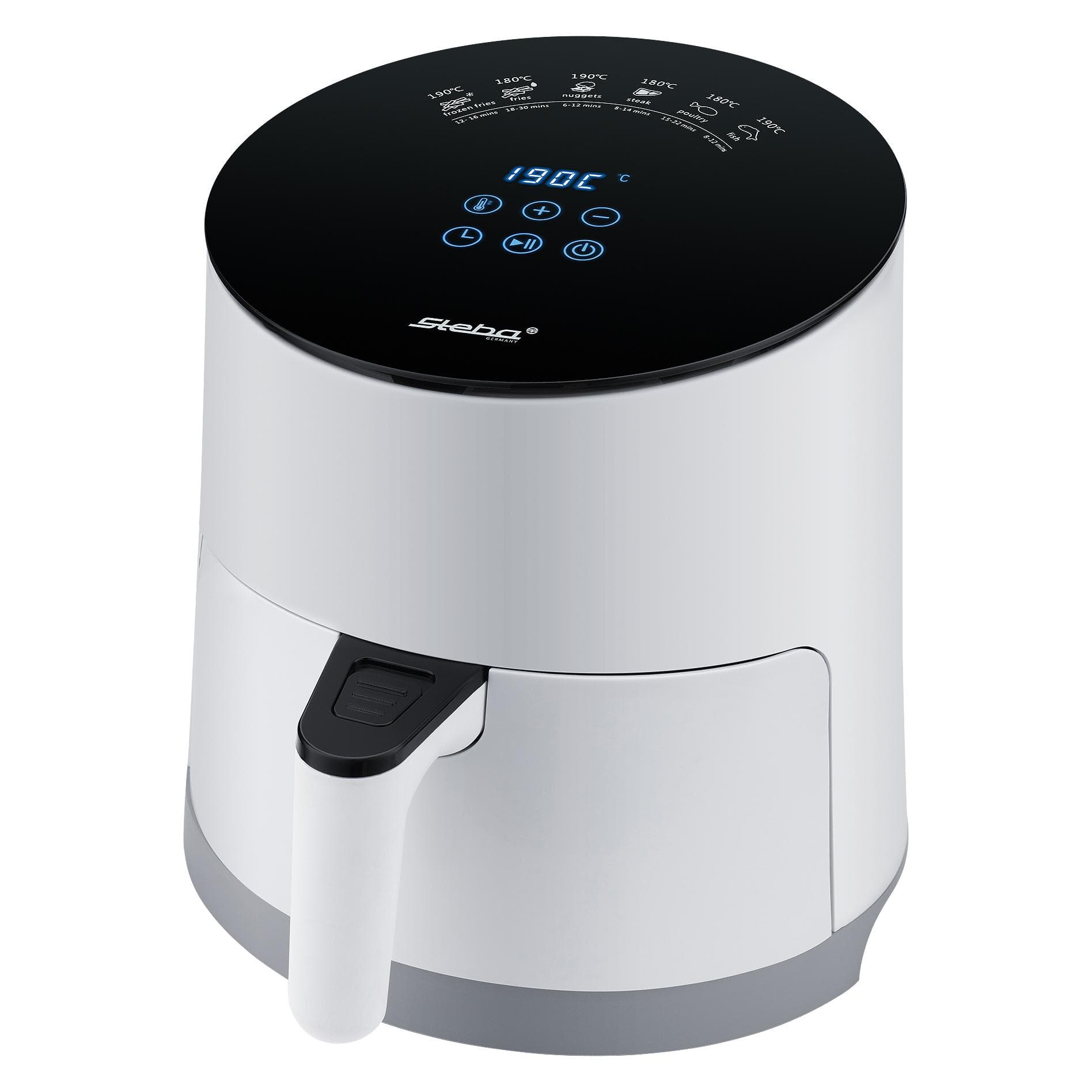 Steba HF 1000, Fritteuse, Weiss, Schwarz