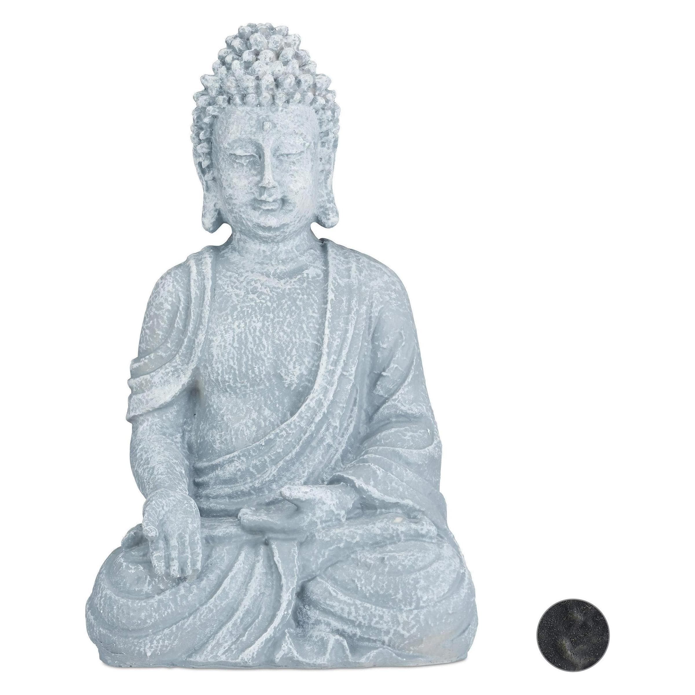 Relaxdays, Aussendekoration, Buddha