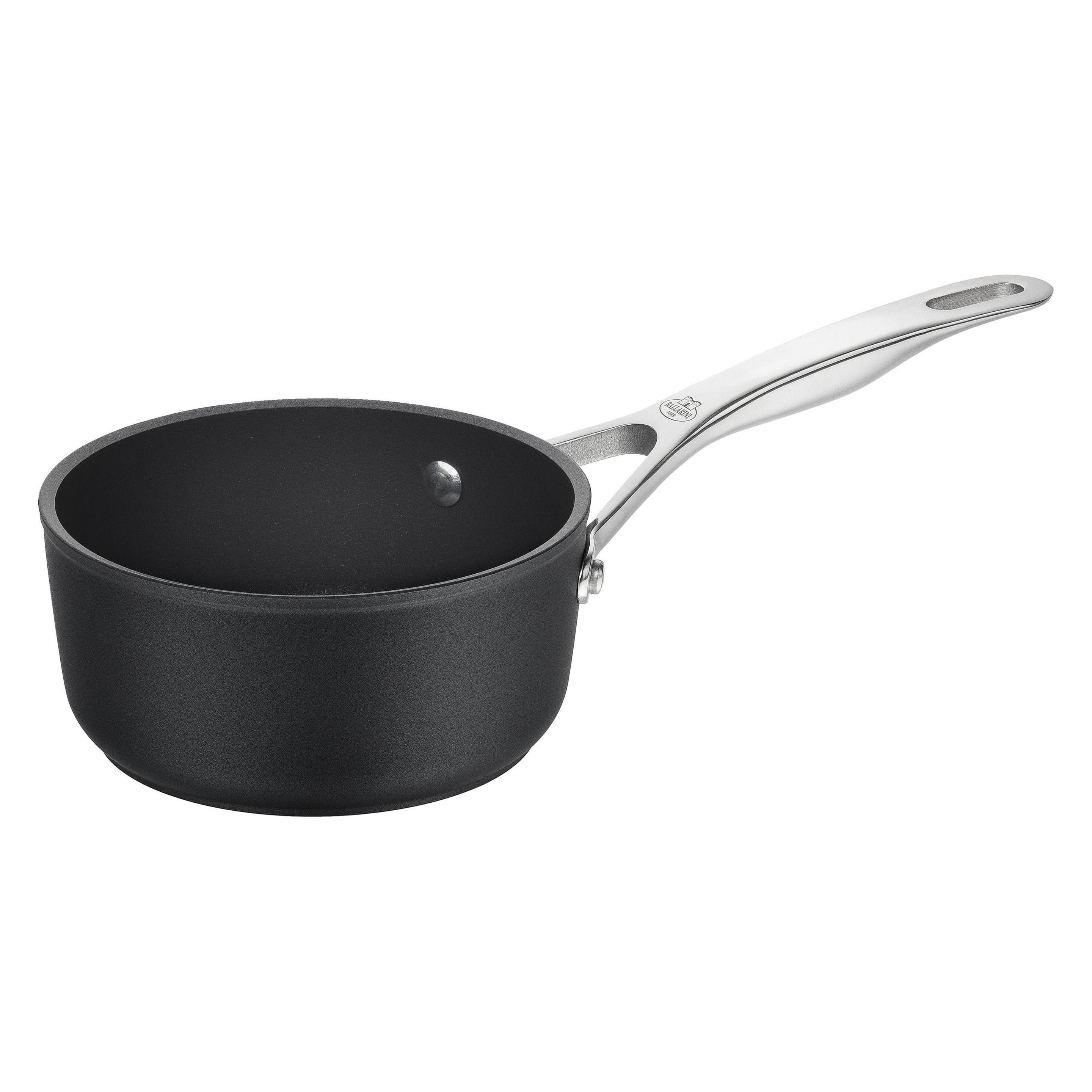 Ballarini Alba Stieltopf, Ø16 cm, Pfanne + Kochtopf, Schwarz
