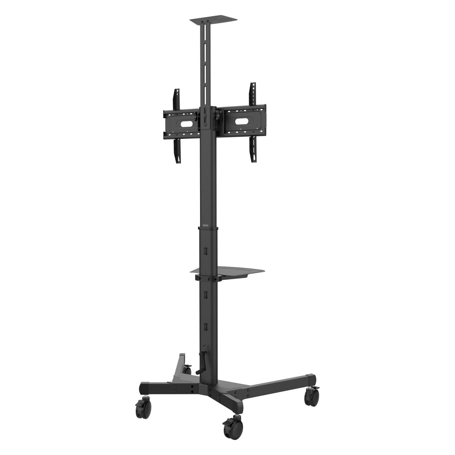 Vision Steel Flat Panel Cart (50 kg, 31" - 80"), TV Ständer, Schwarz