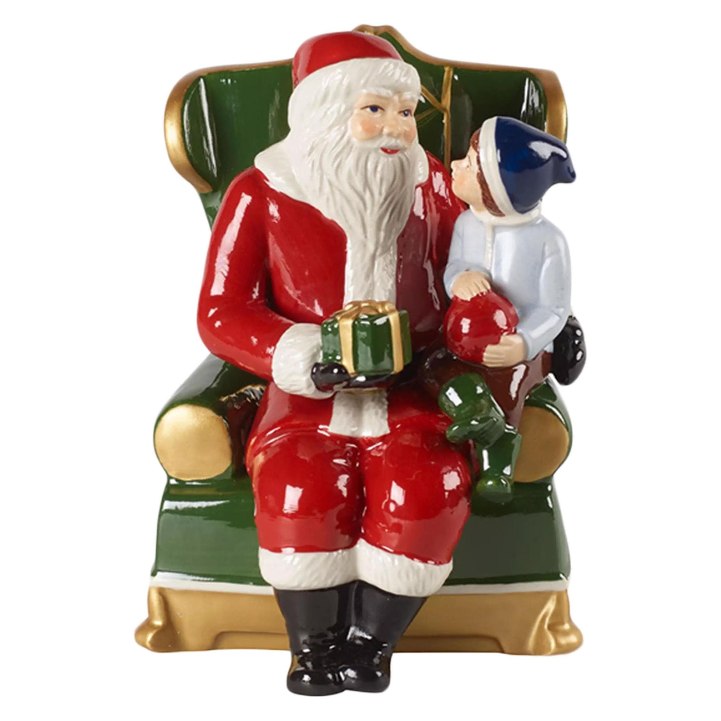 Villeroy & Boch, Weihnachtsdeko, Deko Santa auf Sessel