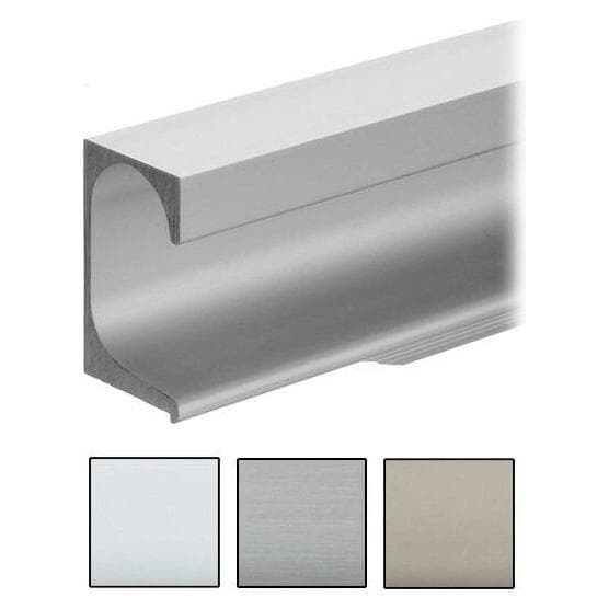 Werkstarck, Profil + Stange, Griffleistenprofile mit Profilhöhe 36,5 mm