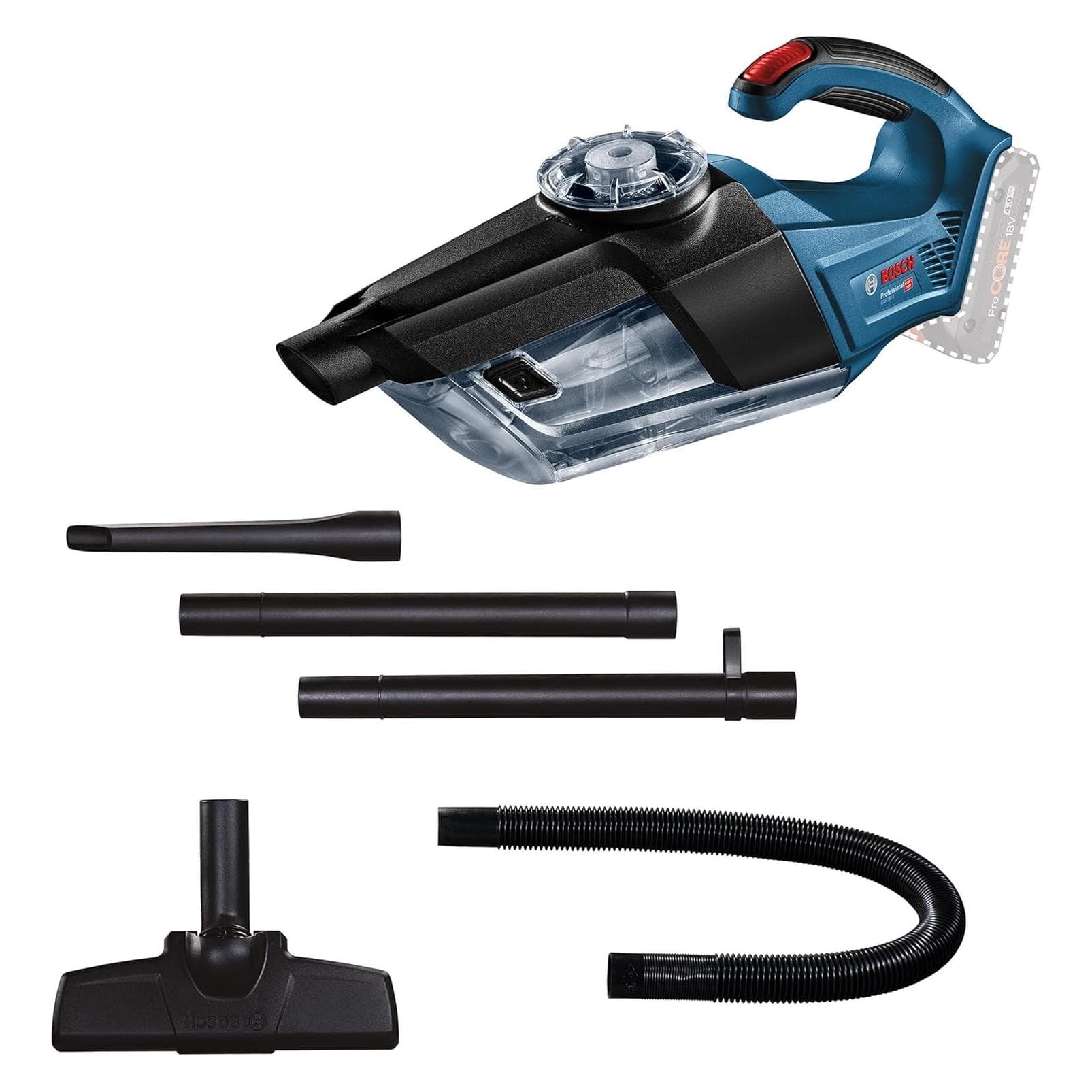 Bosch Professional GAS 18V-1, Staubsauger, Blau