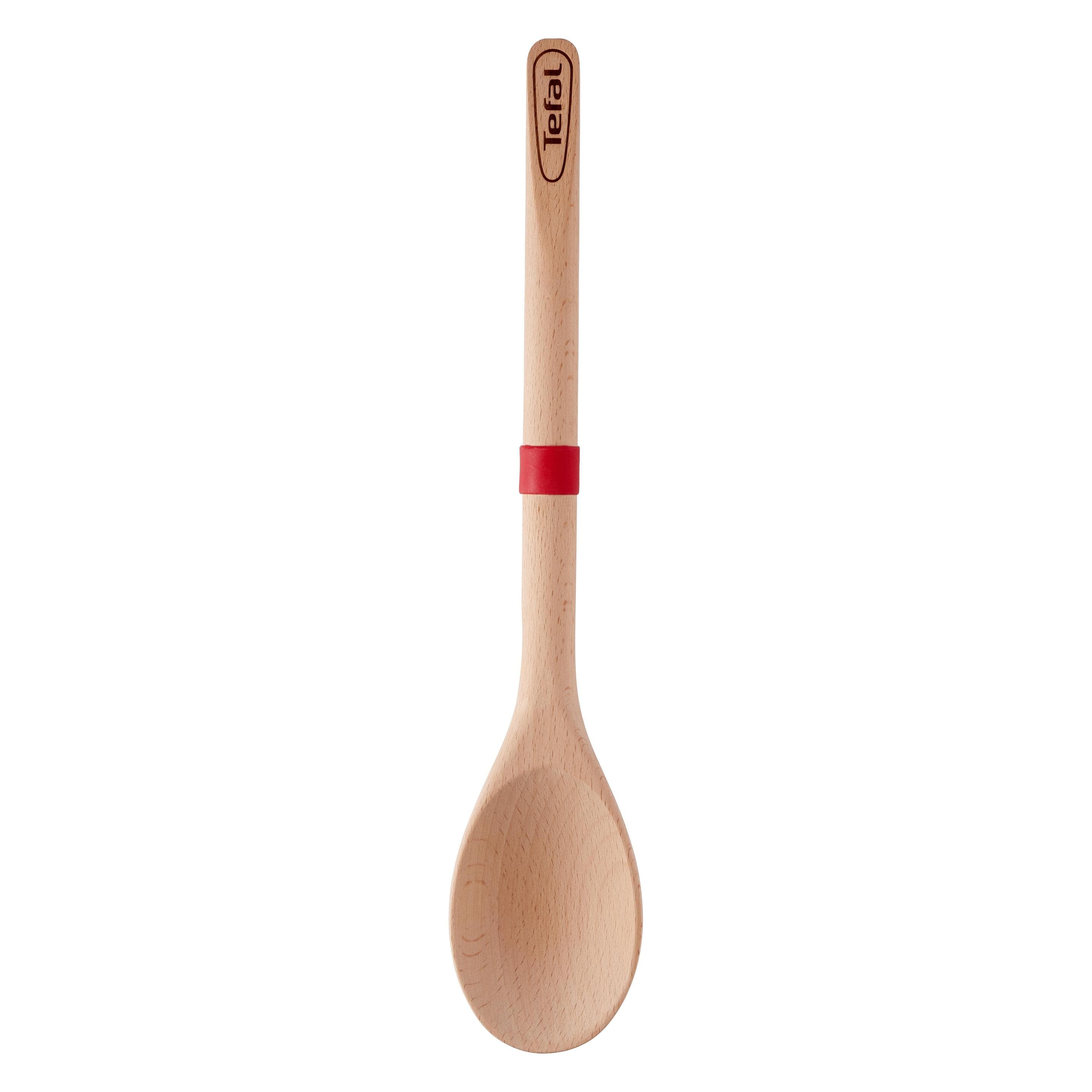 Tefal Ingenio Holzlöffel, Kochbesteck, Braun