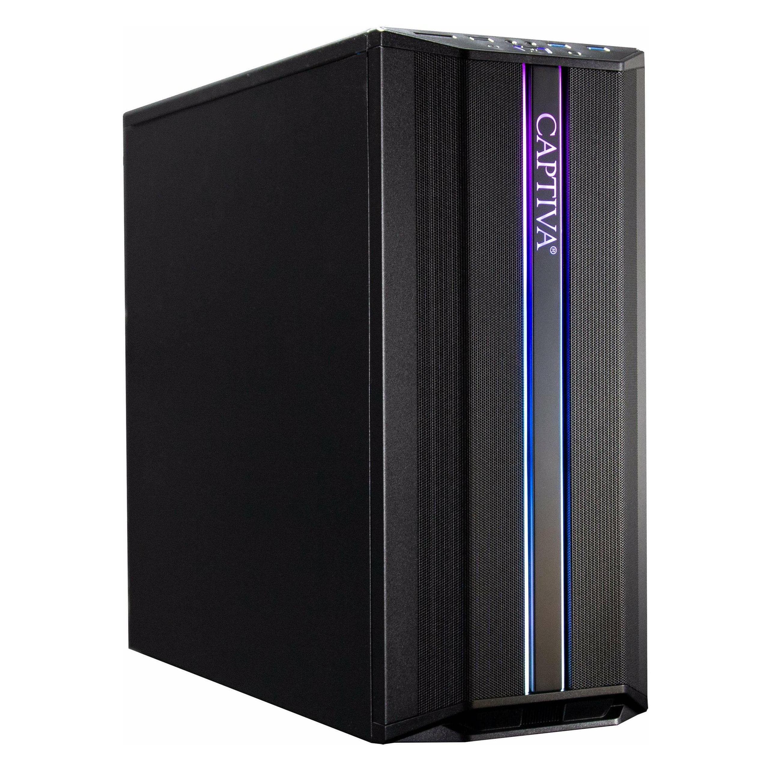 Captiva Power Starter R69-321 (1000 GB, 16 GB, AMD Ryzen 5 5600G), PC, Schwarz