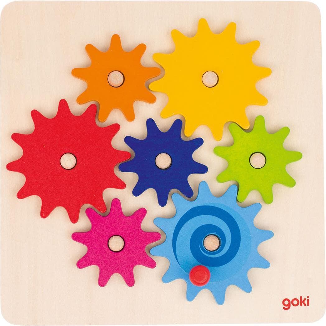Goki Zahnrad Puzzle (8 Teile)