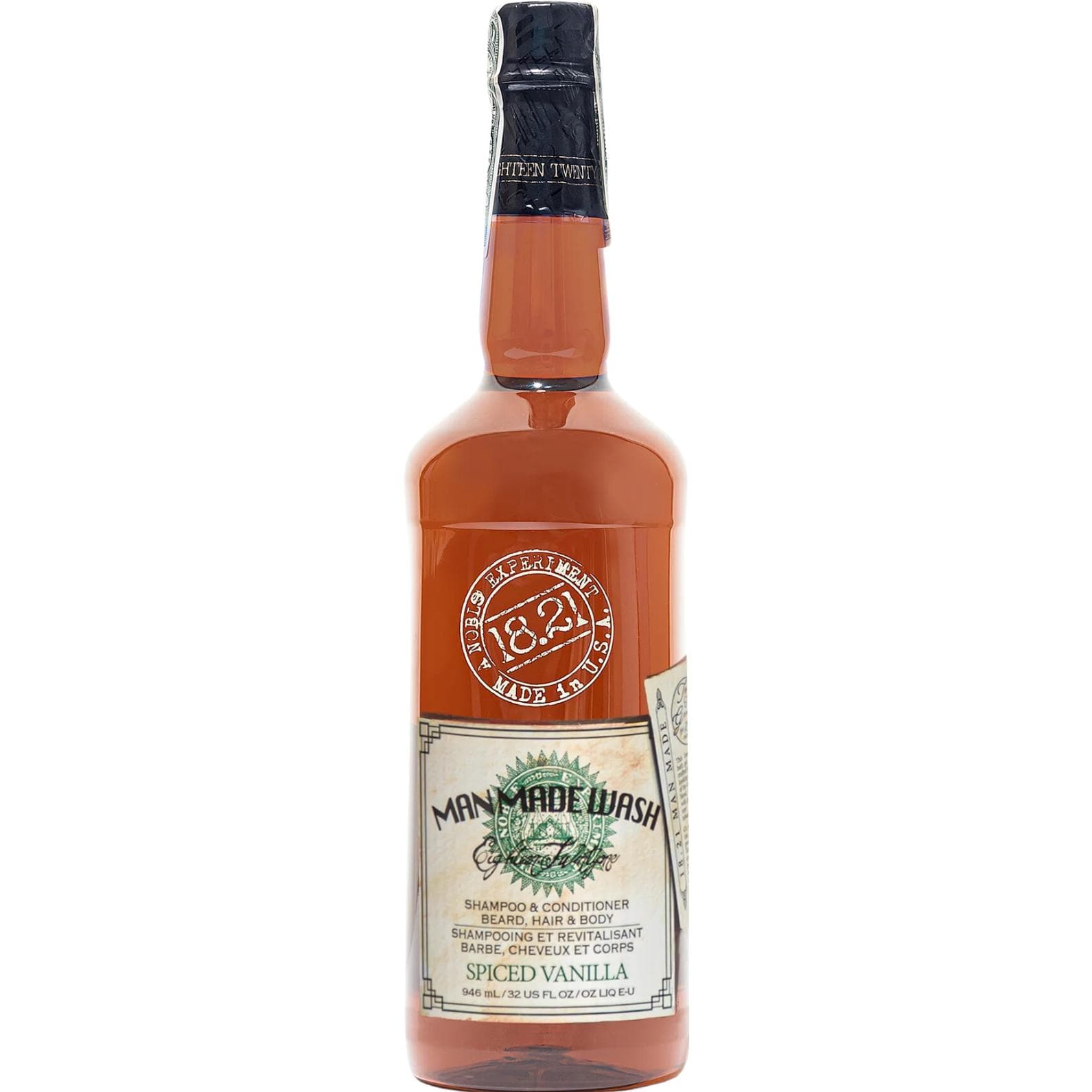 18.21 Man Made, Duschmittel, Wash Vanilla Spices 950ml (950 ml)